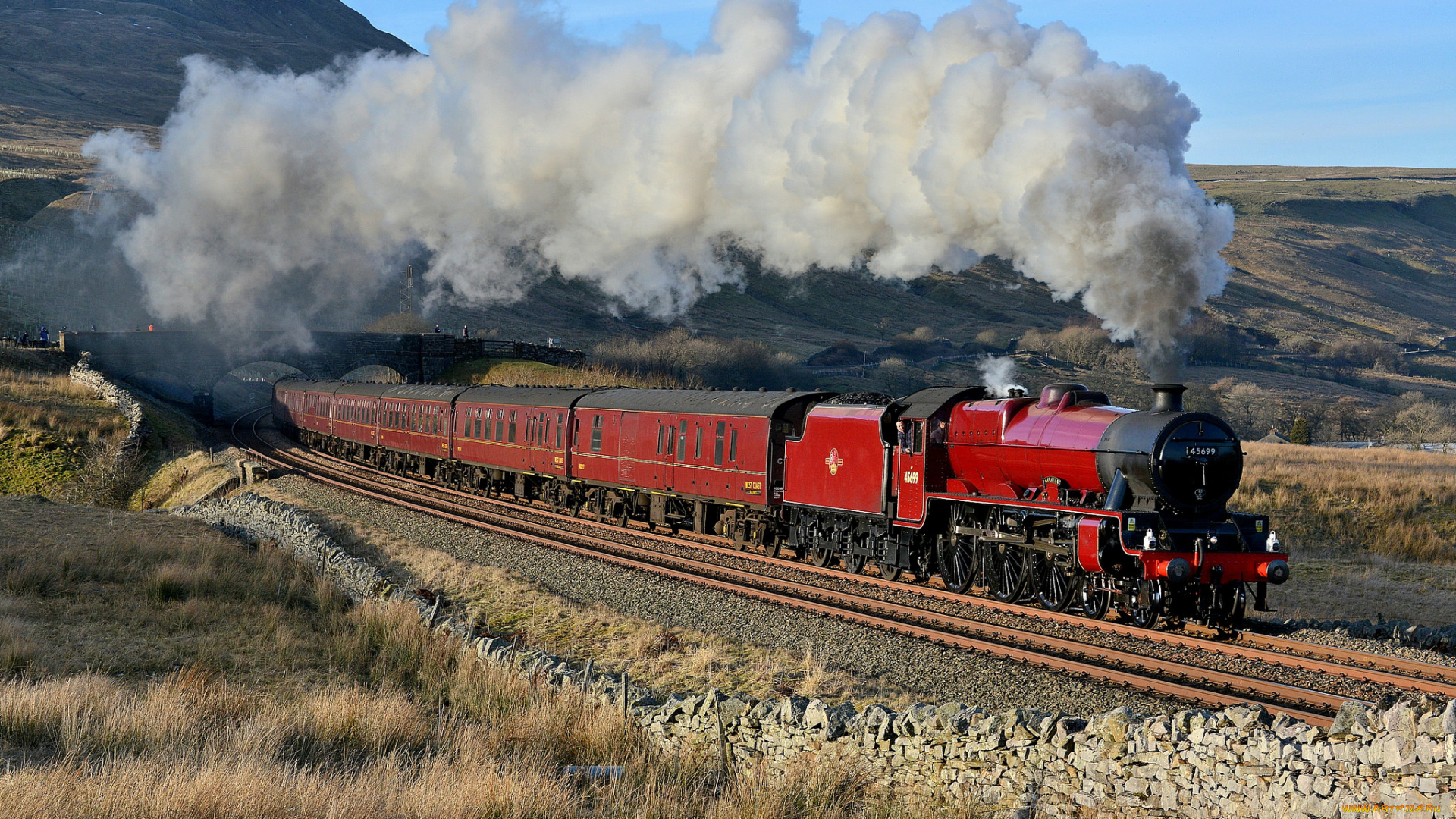 техника, паровозы, состав, локомотив