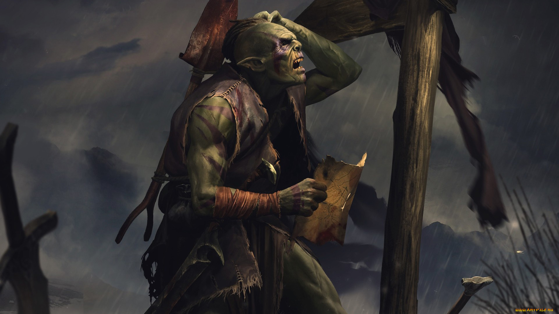 видео, игры, the, elder, scrolls, , legends, персонаж