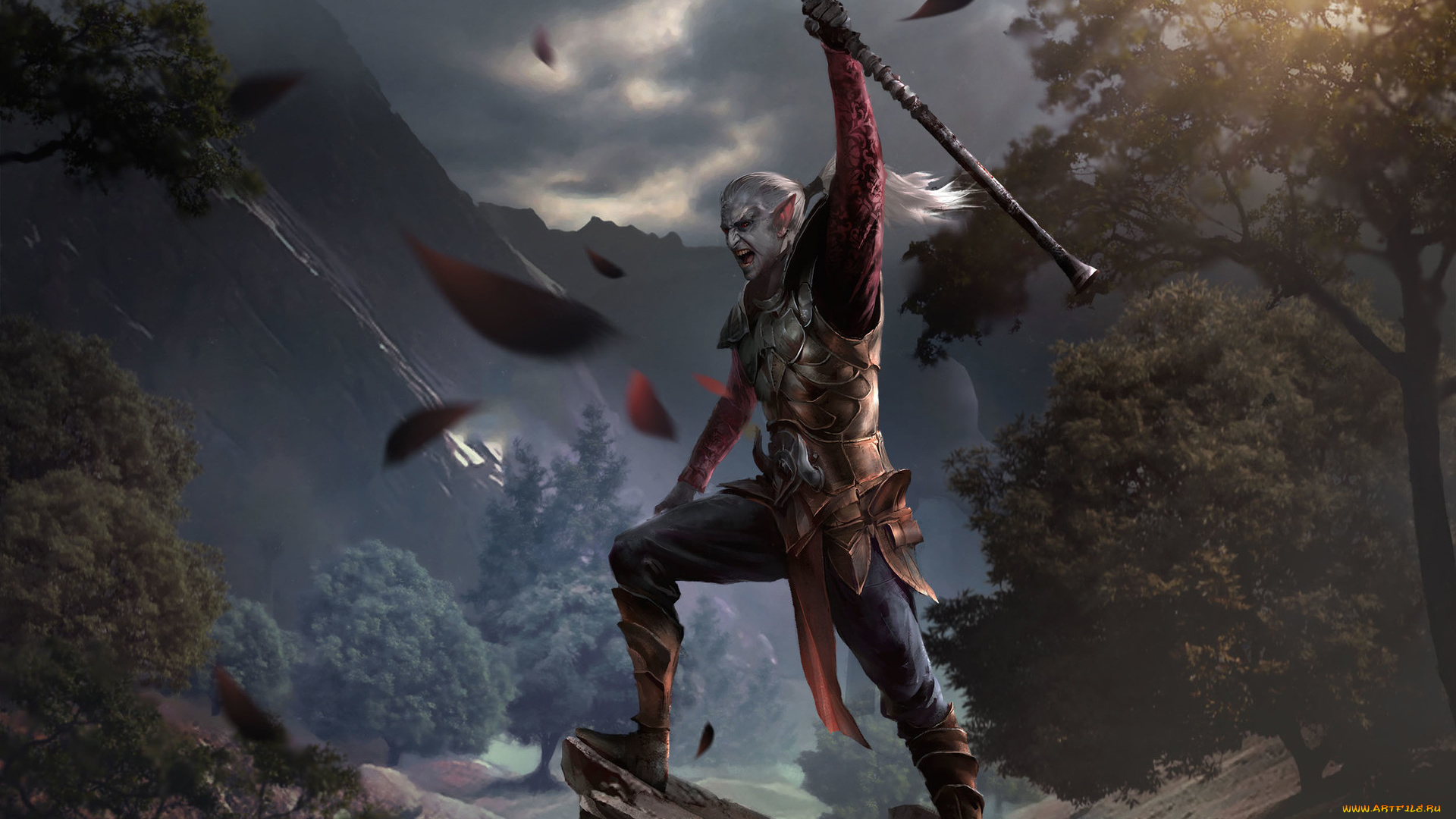 видео, игры, the, elder, scrolls, , legends, персонаж