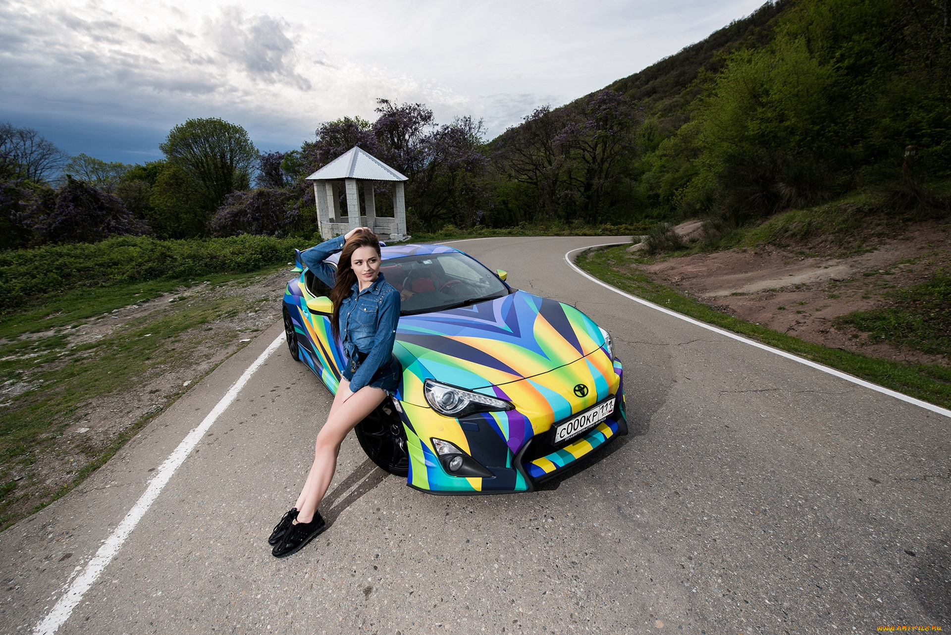 автомобили, -авто, с, девушками, девушки, авто