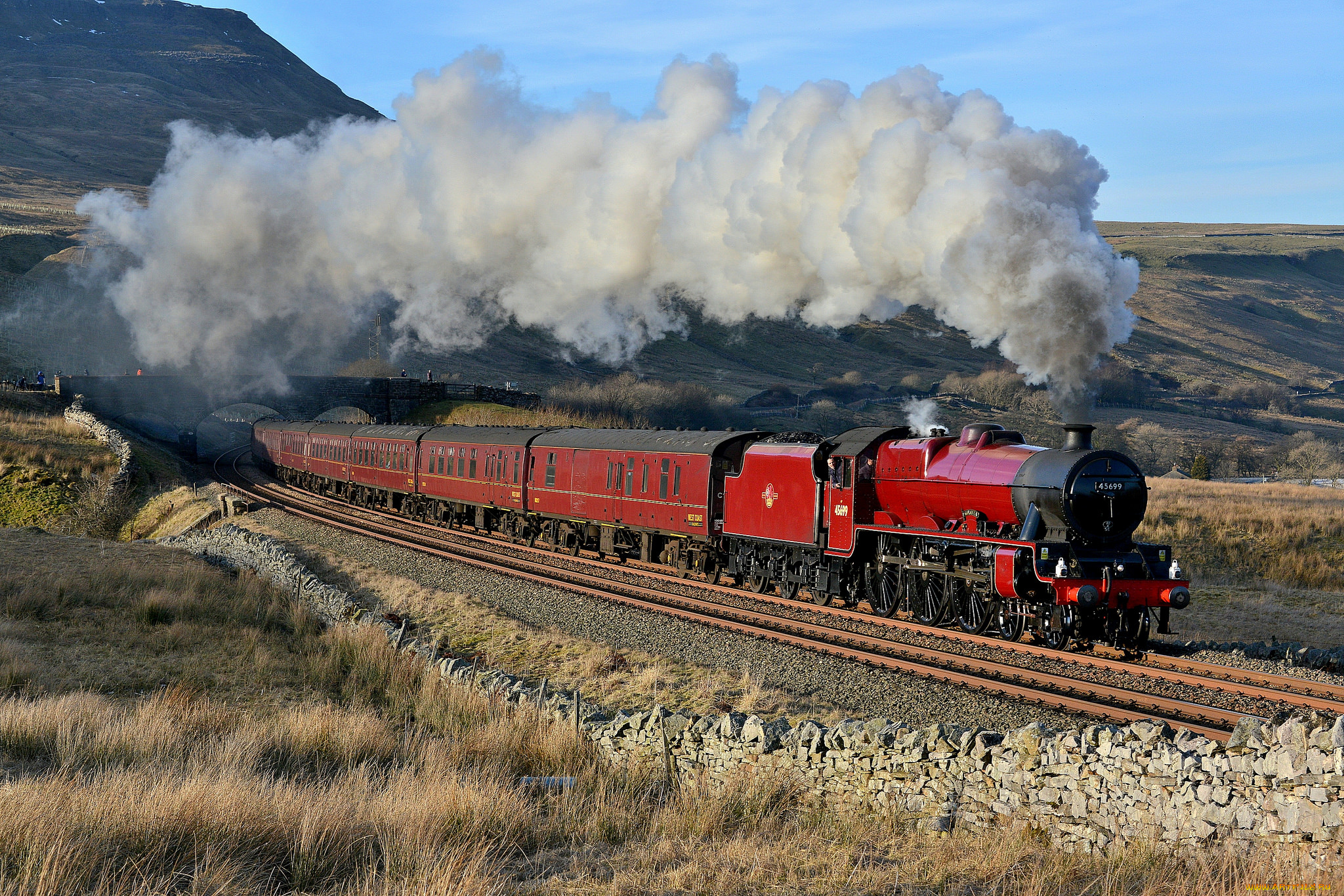 техника, паровозы, состав, локомотив
