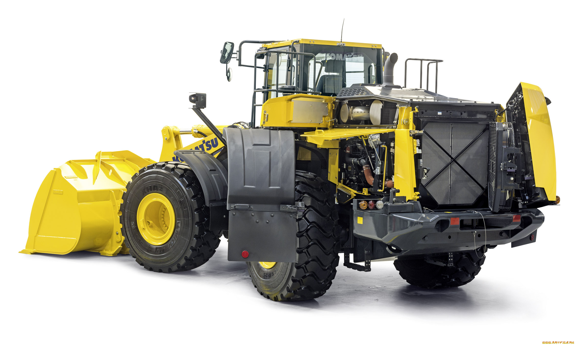 техника, фронтальные, погрузчики, komatsu