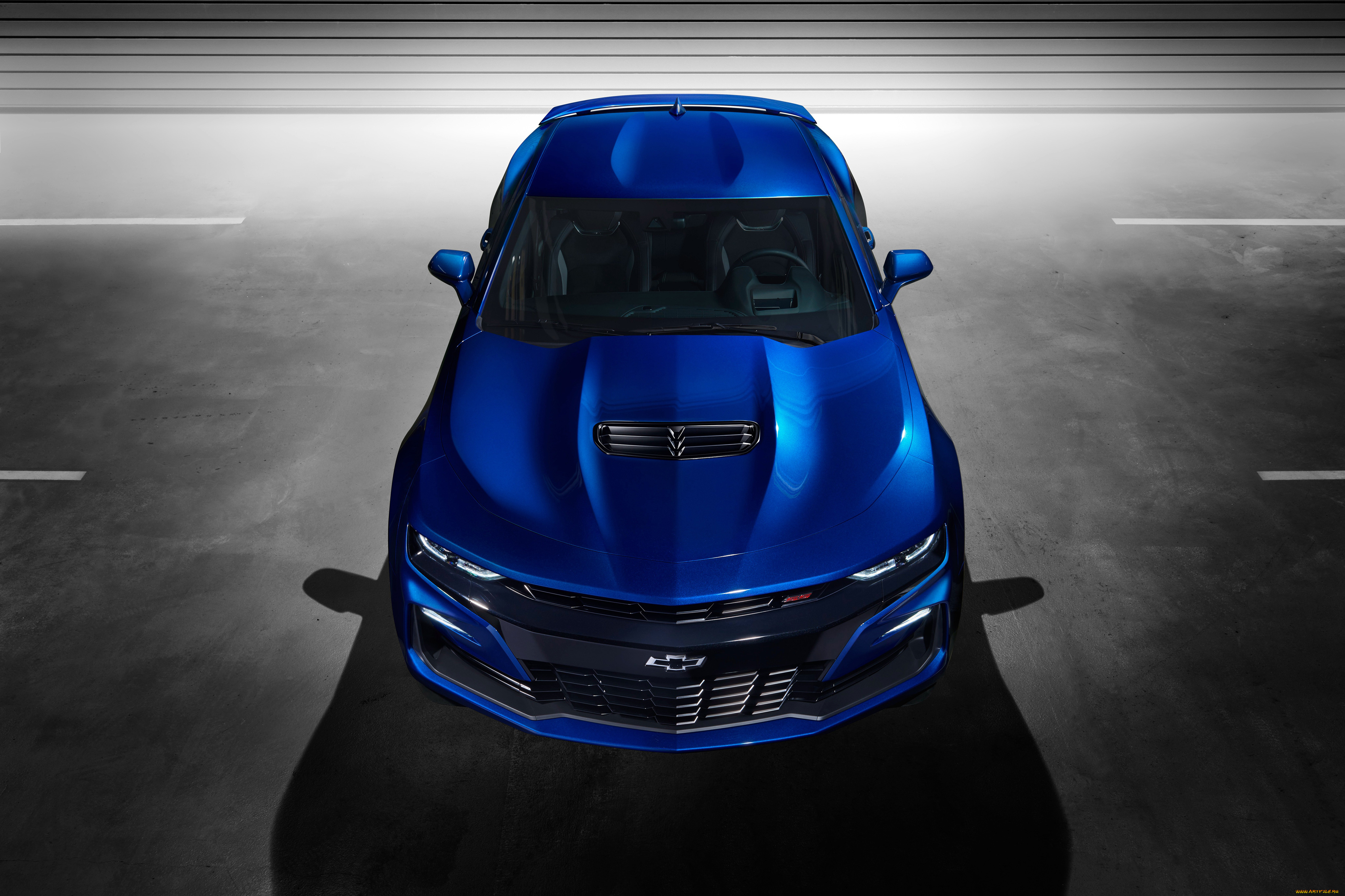 2018, chevrolet, camaro, ss, автомобили, camaro, синий, купе, ss, chevrolet, 2018