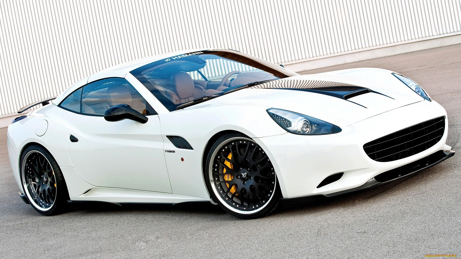 автомобили, ferrari, белая, феррари