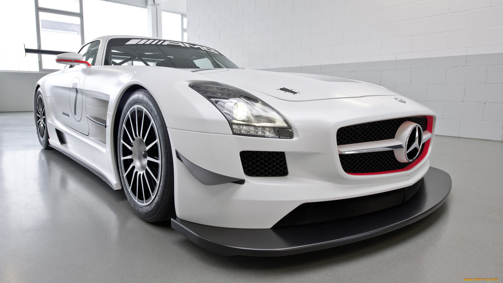 автомобили, mercedes-benz, мерседес, белый, помещение