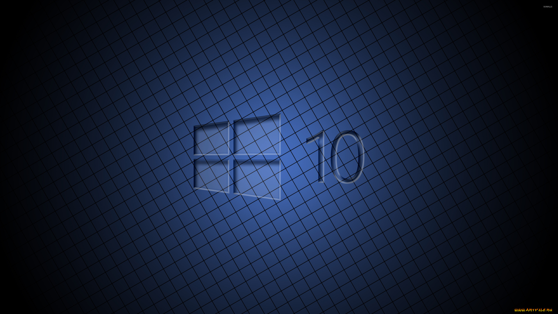 компьютеры, windows, , 10, фон, логотип