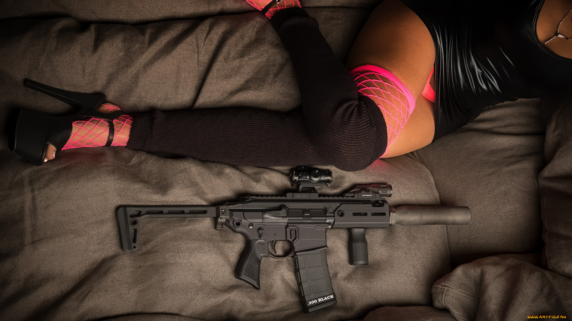 оружие, пулемёты, dsully, 300, aac