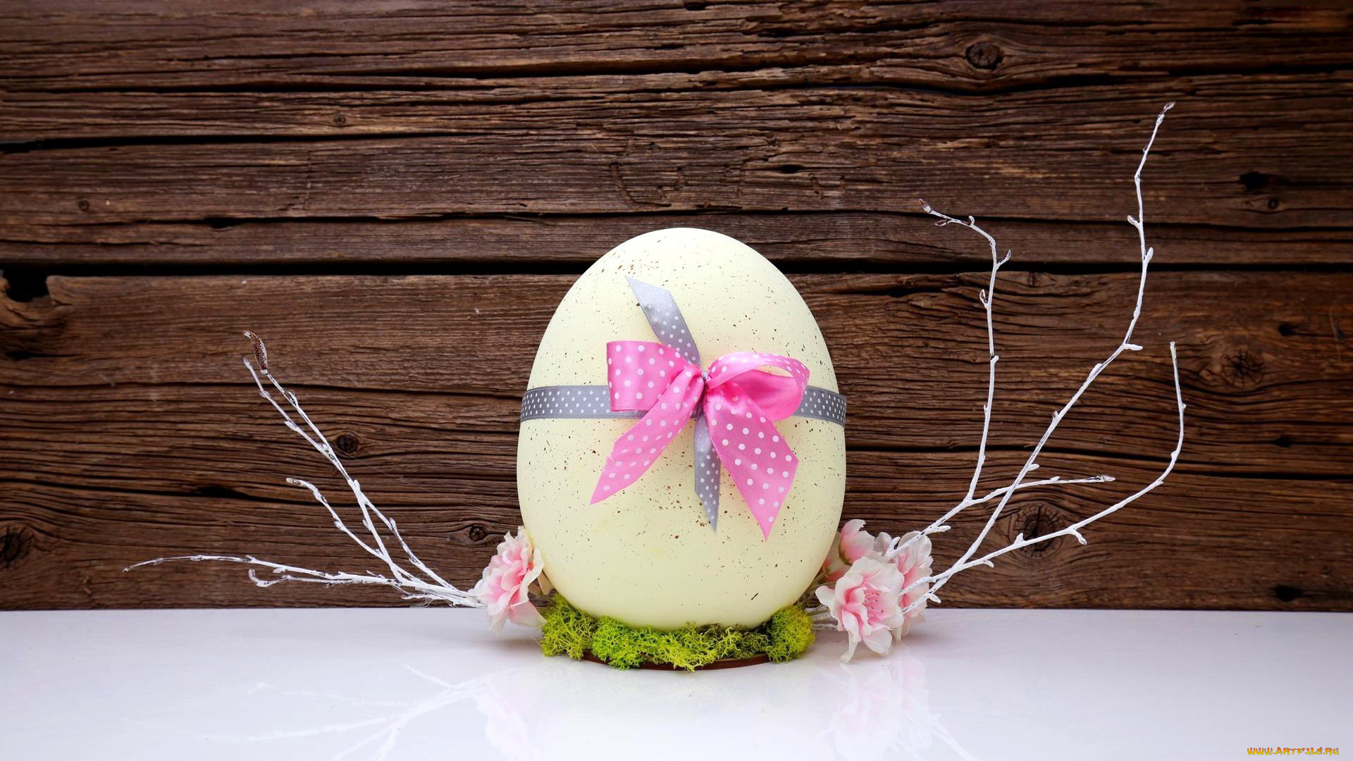 праздничные, пасха, бант