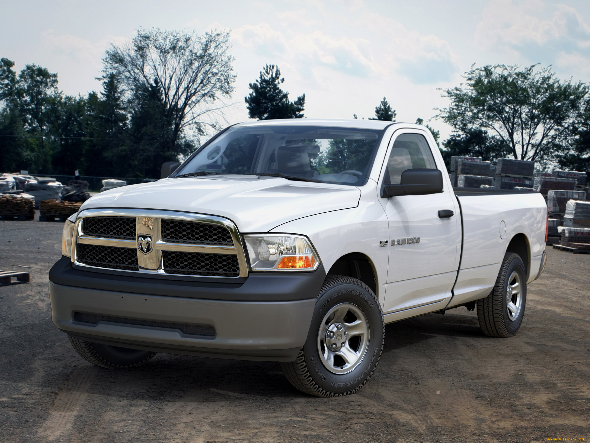 2011, dodge, ram, 1500, автомобили, dodge, додж, пикап, белый