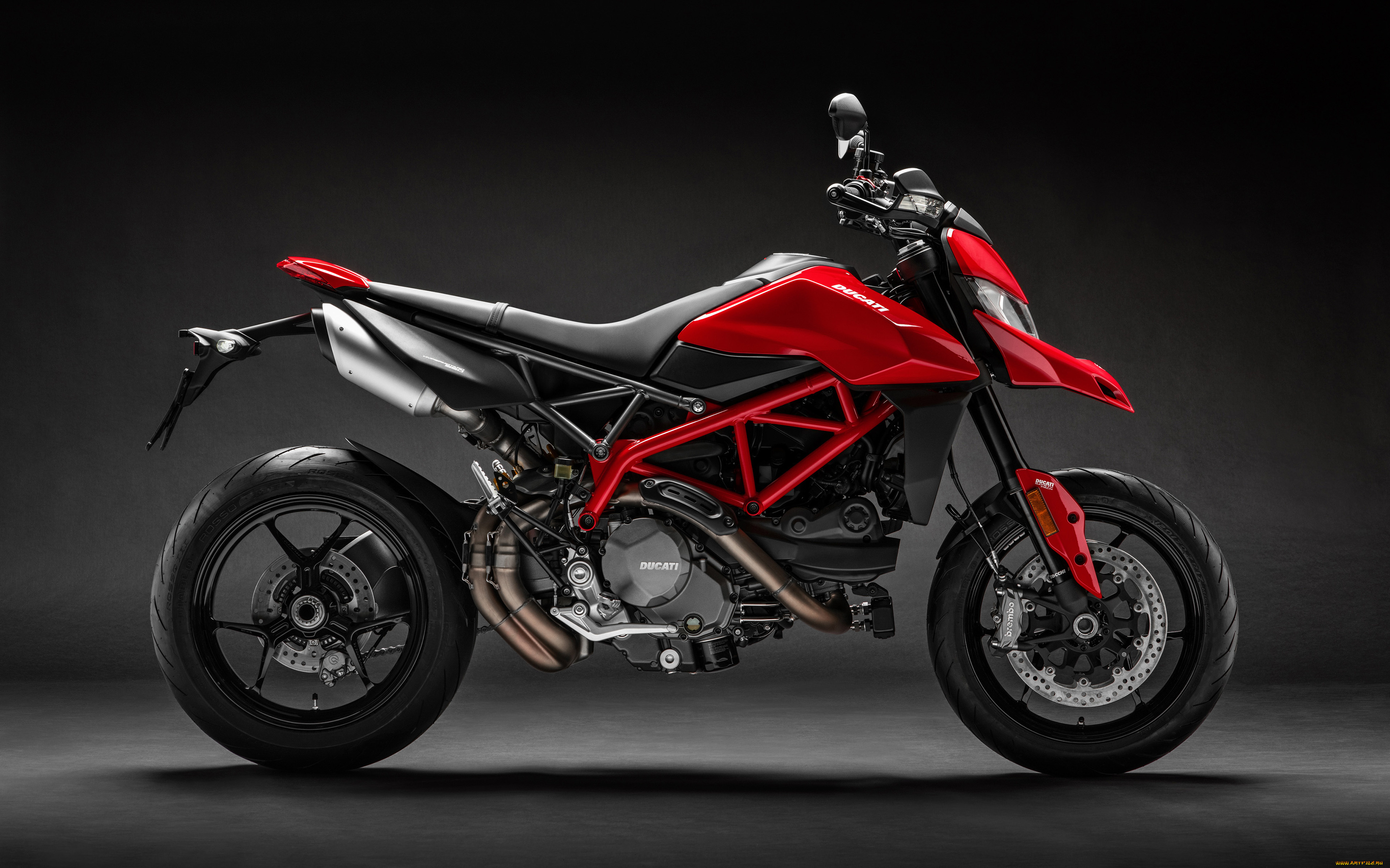 2019, ducati, hypermotard, 950, мотоциклы, ducati, дукати, вид, сбоку, супербайки, итальянские