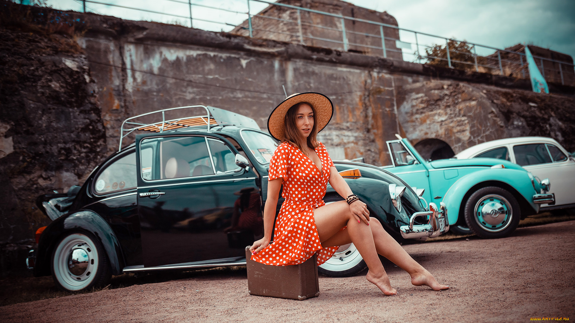 автомобили, -авто, с, девушками, даша, bugfest, 2019