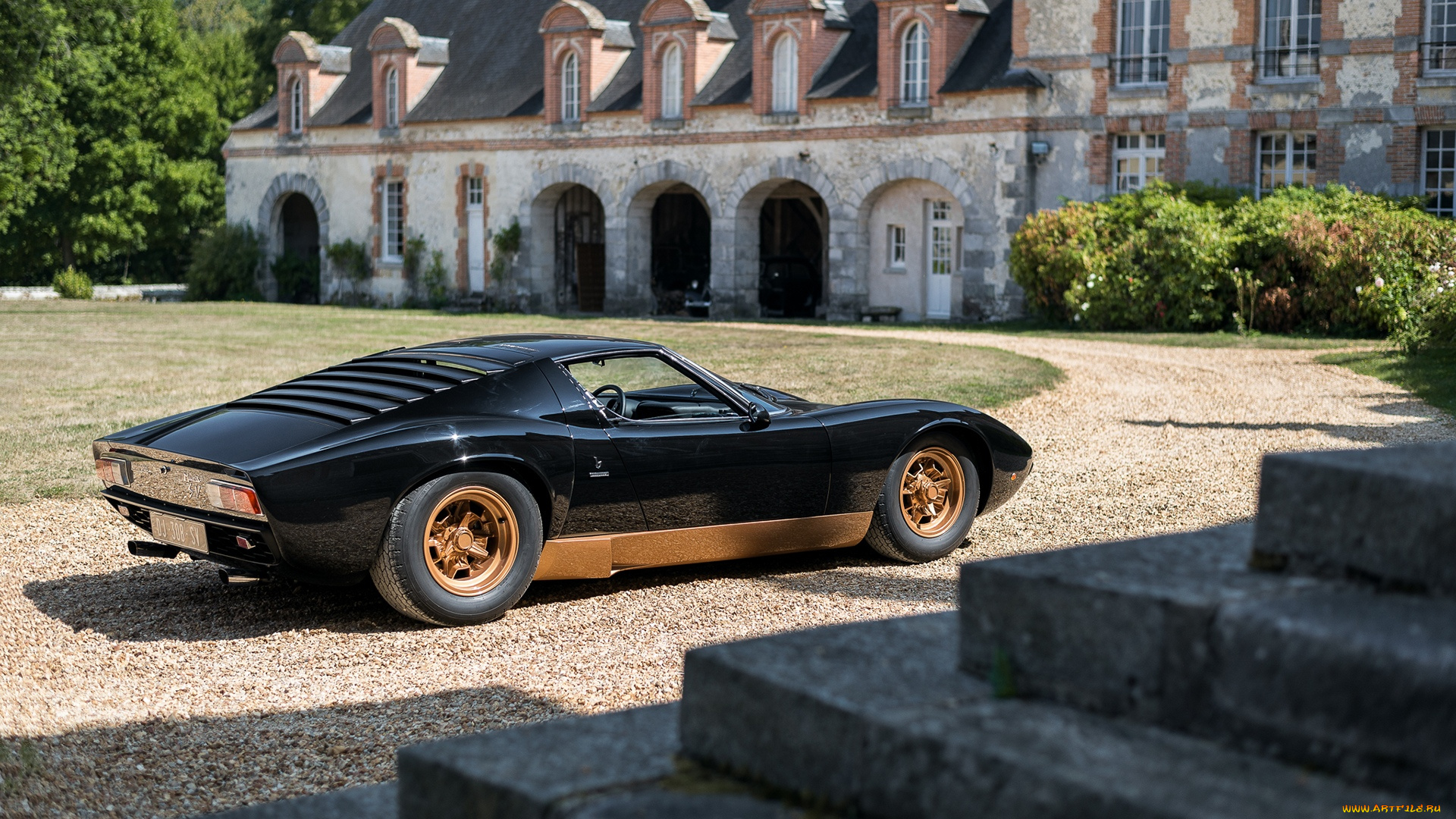 автомобили, lamborghini, miura, sv