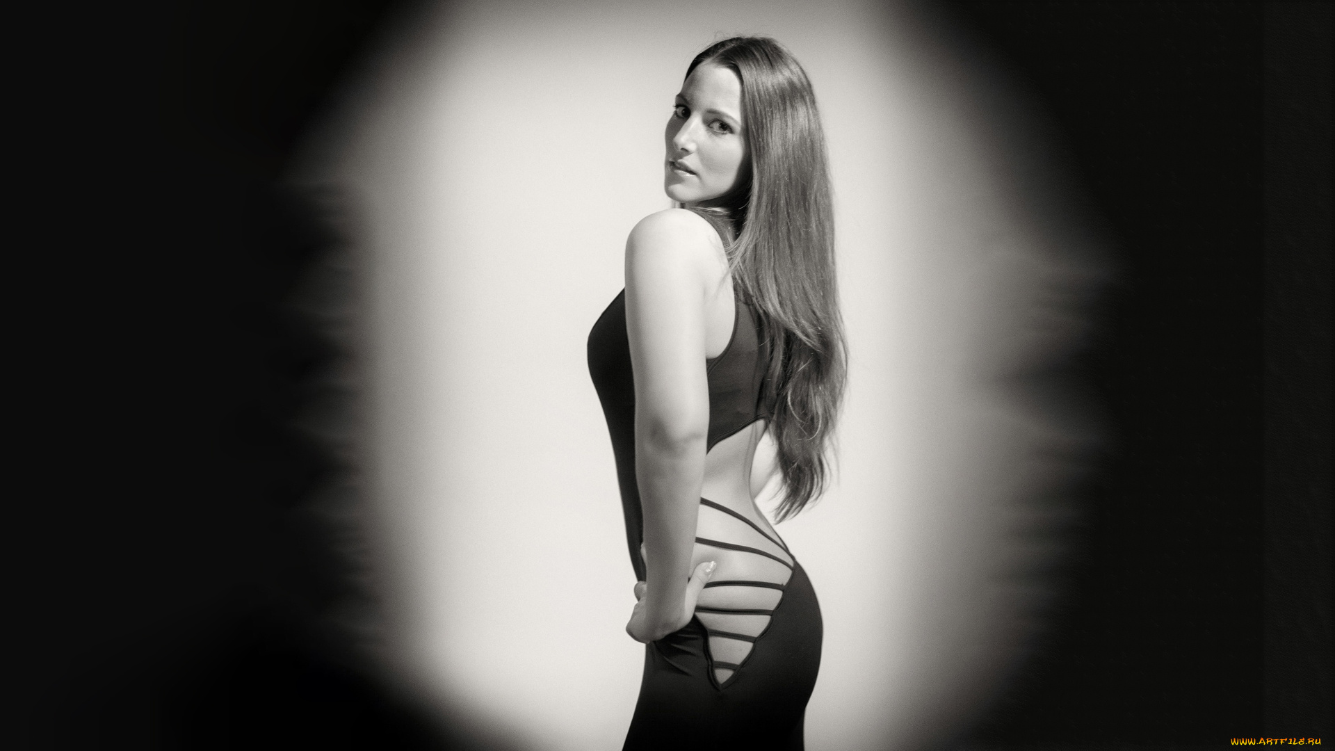 девушки, -, черно-белые, девушка, красивая, супер, секси, няша, нежная, классная, модница, лапочка, мадам