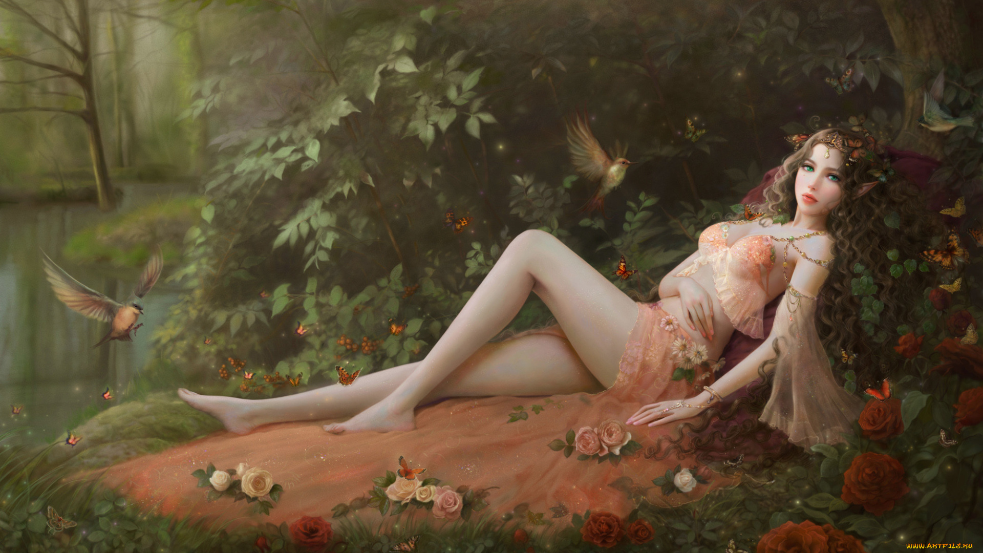 красотка, фэнтези, люди, девушка, красивая, супер, секси, няша, нежная, классная, модница, лапочка, мадам