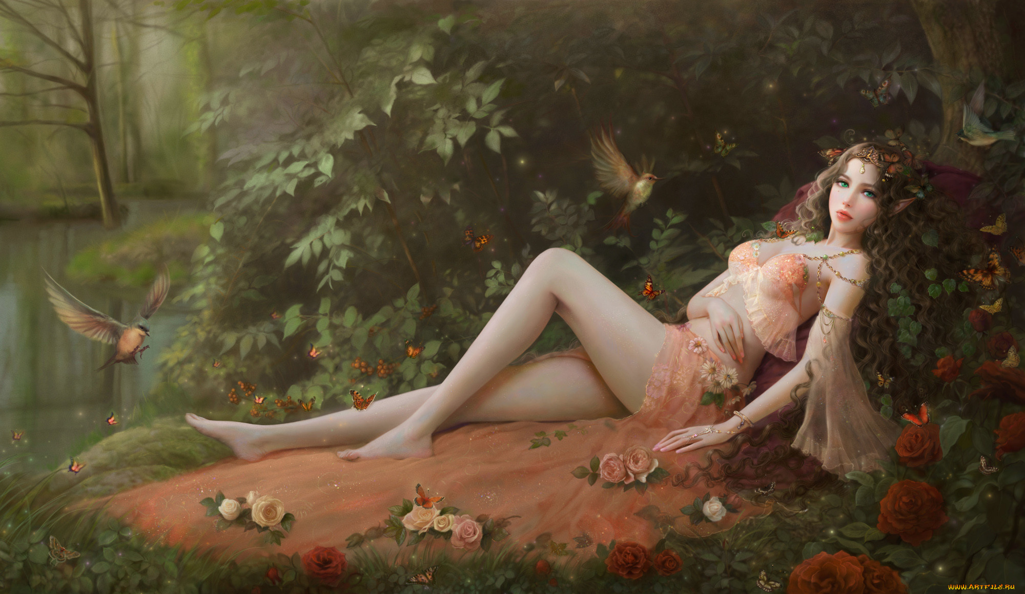 красотка, фэнтези, люди, девушка, красивая, супер, секси, няша, нежная, классная, модница, лапочка, мадам