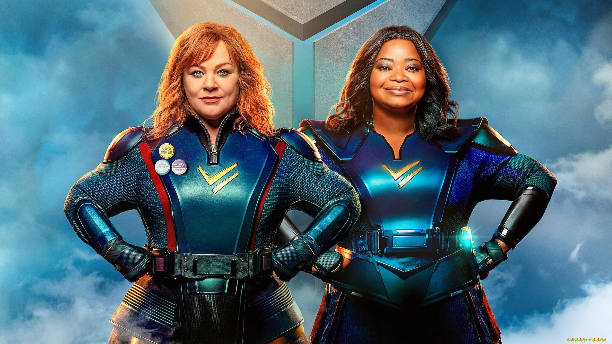 thunder, force, , , 2021, , кино, фильмы, -unknown, , другое, сила, грома, фантастика, комедия, боевик, мелисса, маккарти, октавия, спенсер, thunder, force