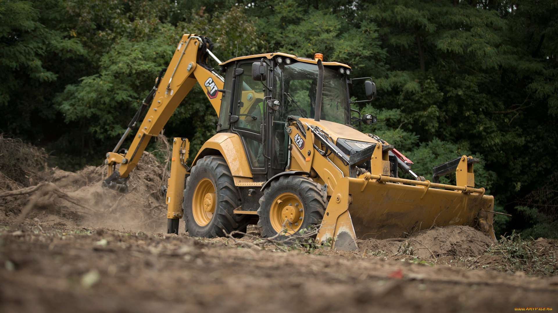 техника, фронтальные, погрузчики, catetpillar