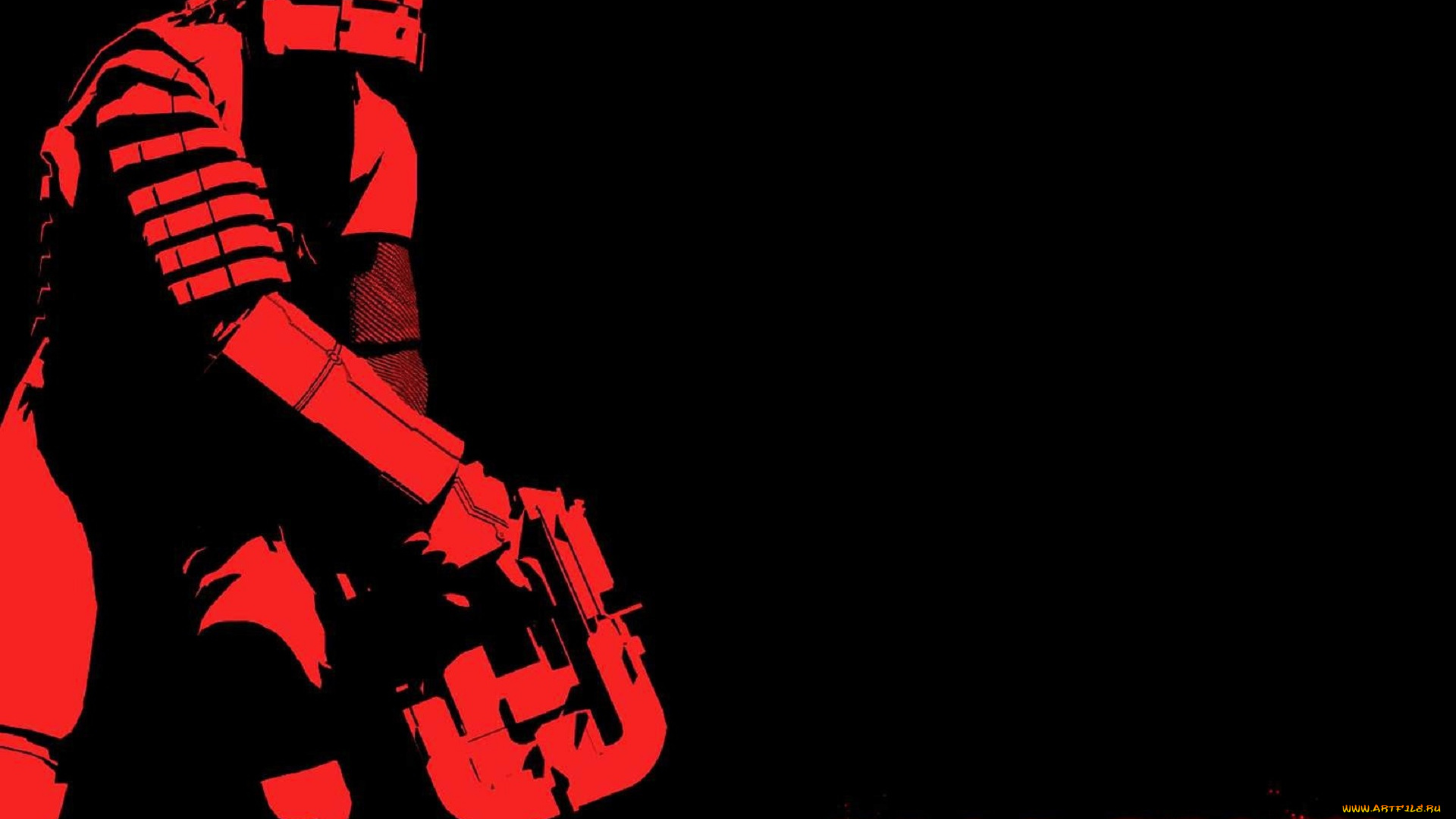 видео, игры, dead, space, персонаж, маска, оружие