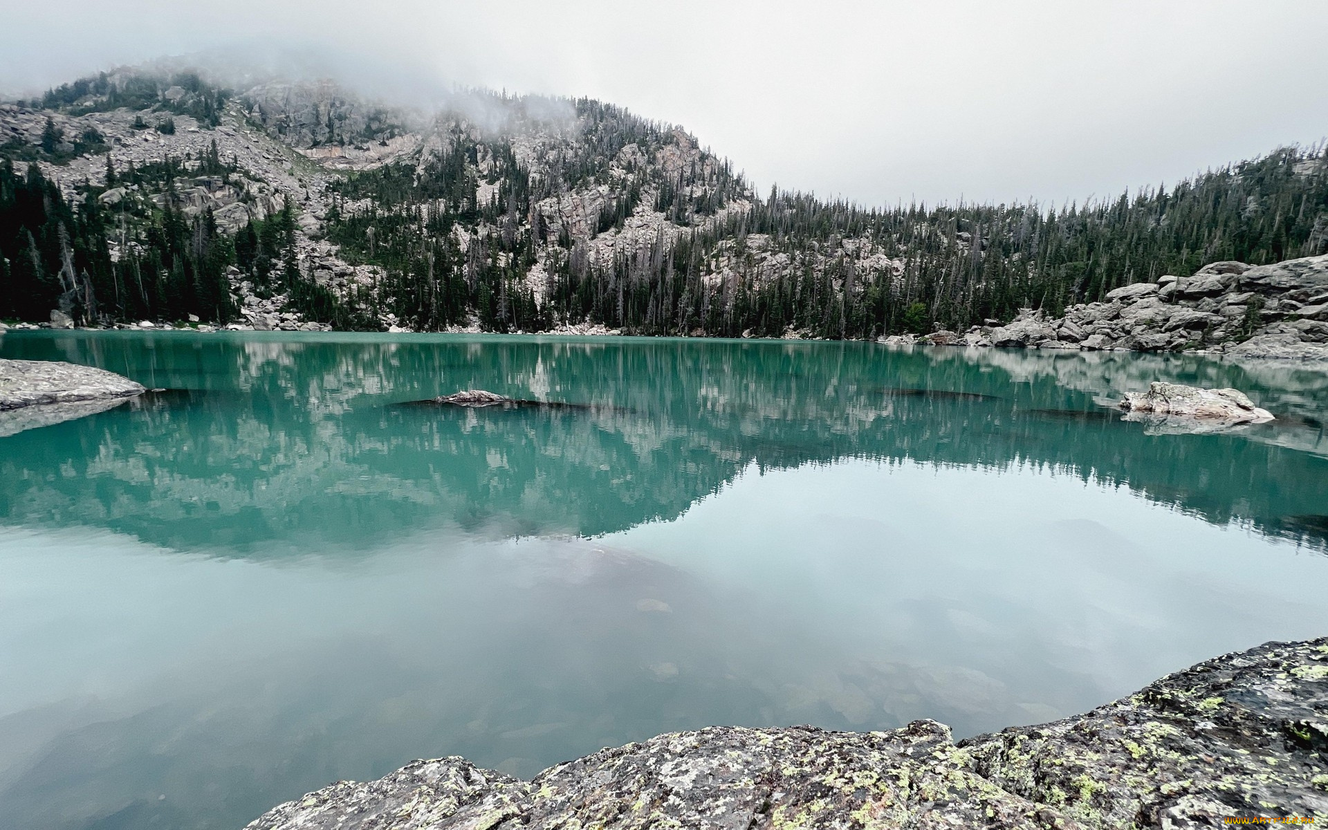 lake, hiayaha, rocky, mountain, national, park, colorado, природа, реки, озера, lake, hiayaha, rocky, mountain, national, park