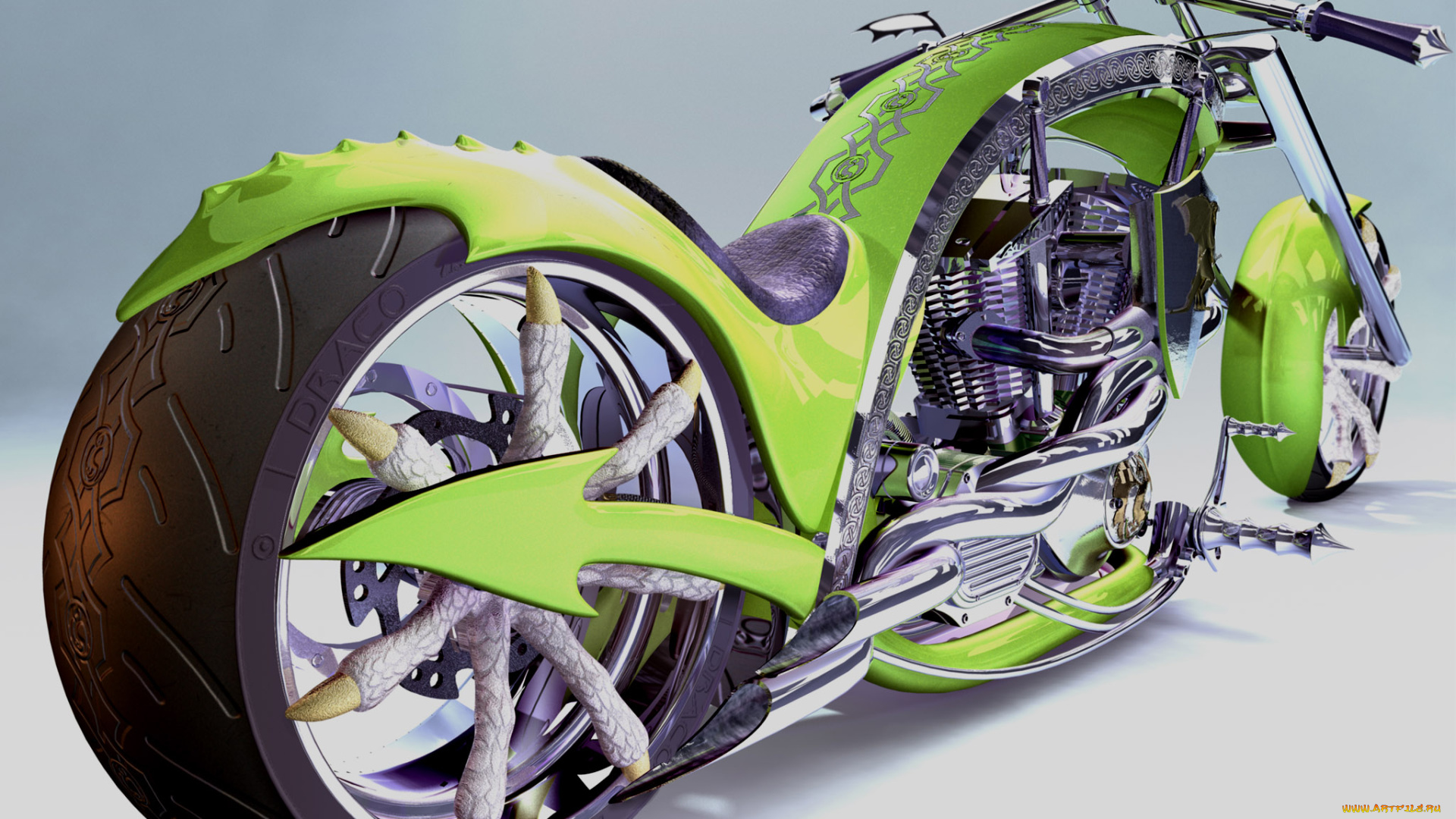 мотоциклы, 3d