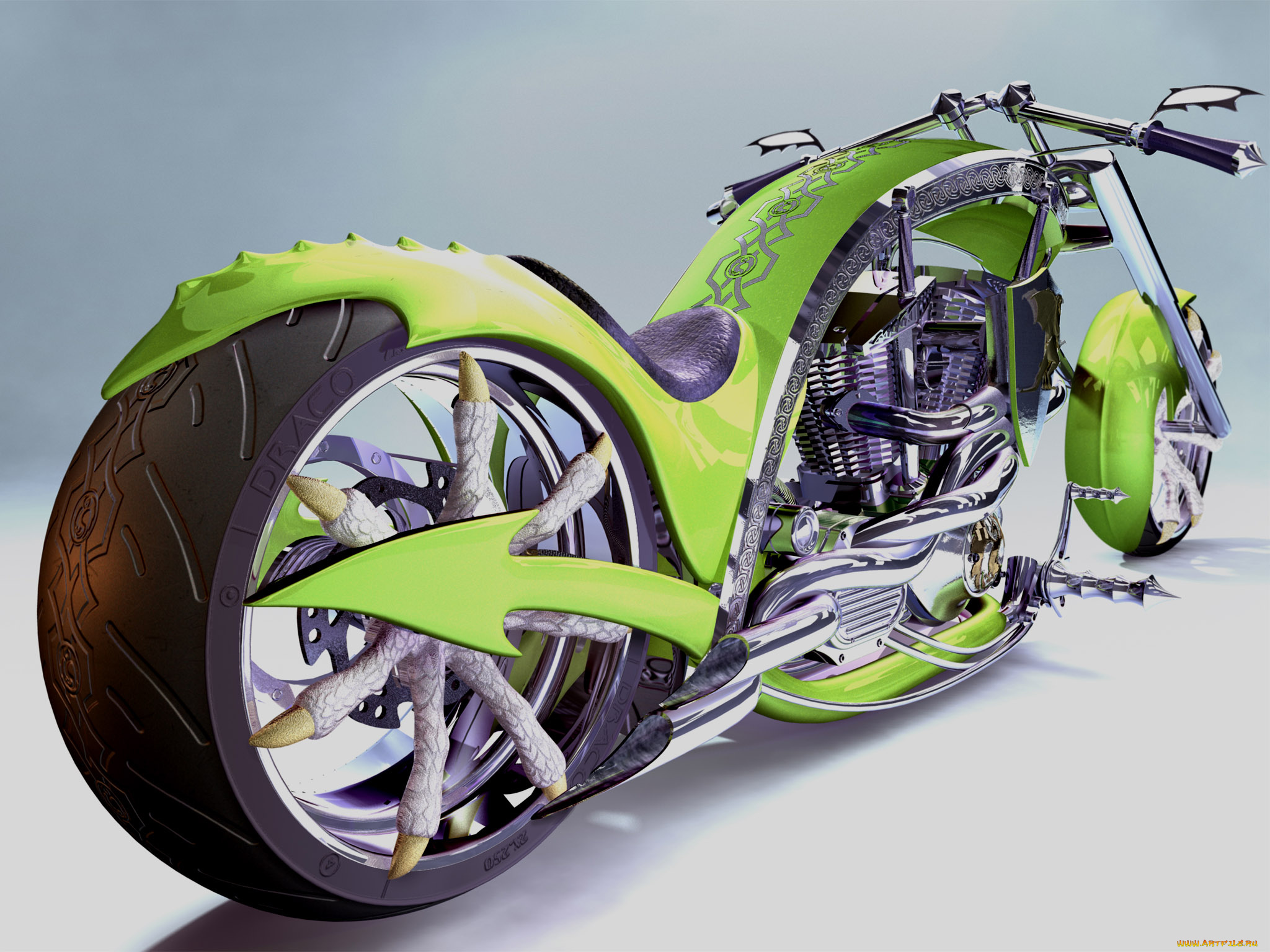 мотоциклы, 3d