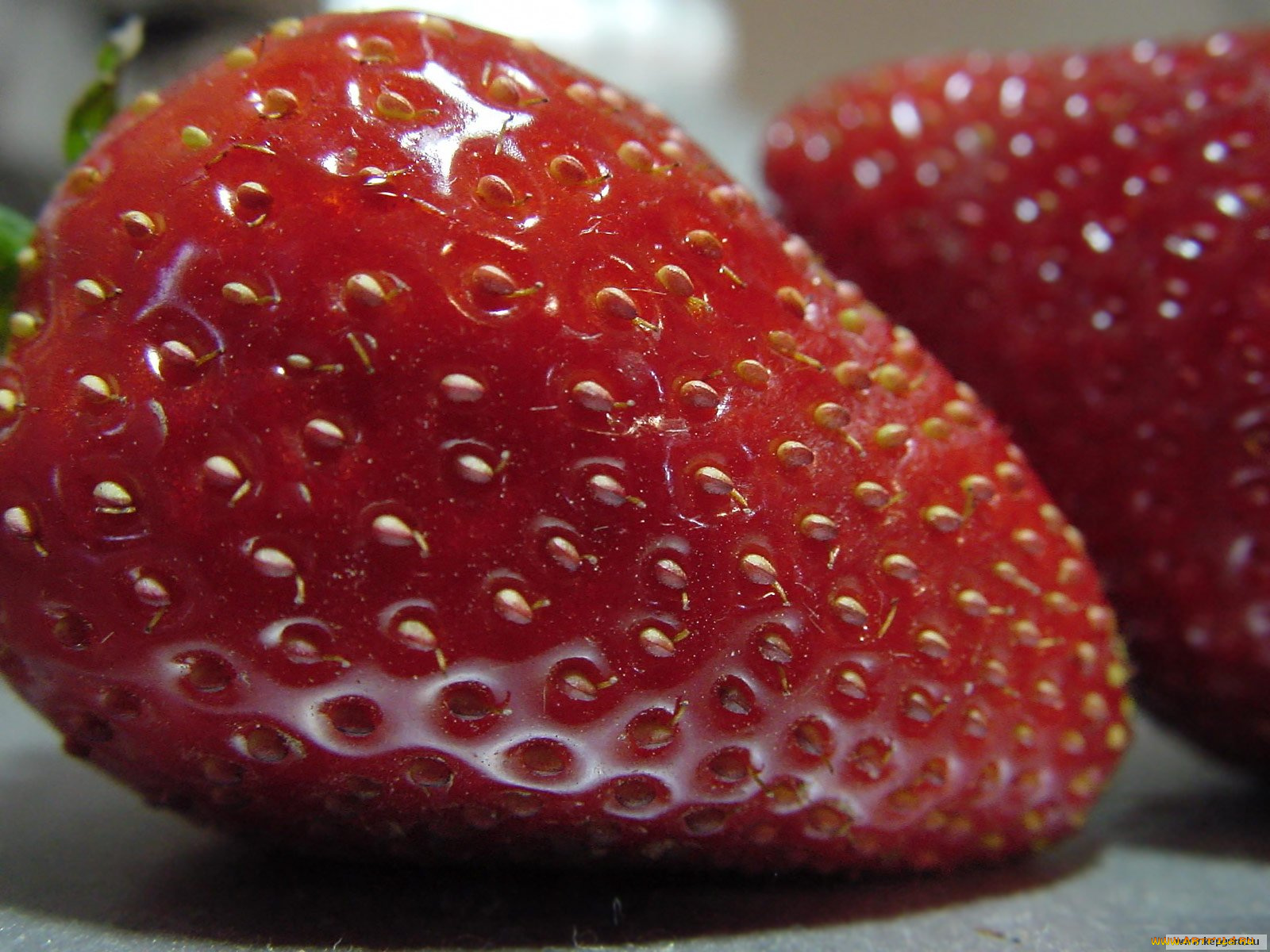 еда, клубника, земляника