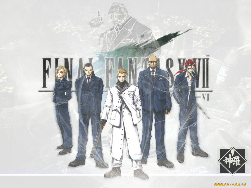 видео, игры, final, fantasy, vii