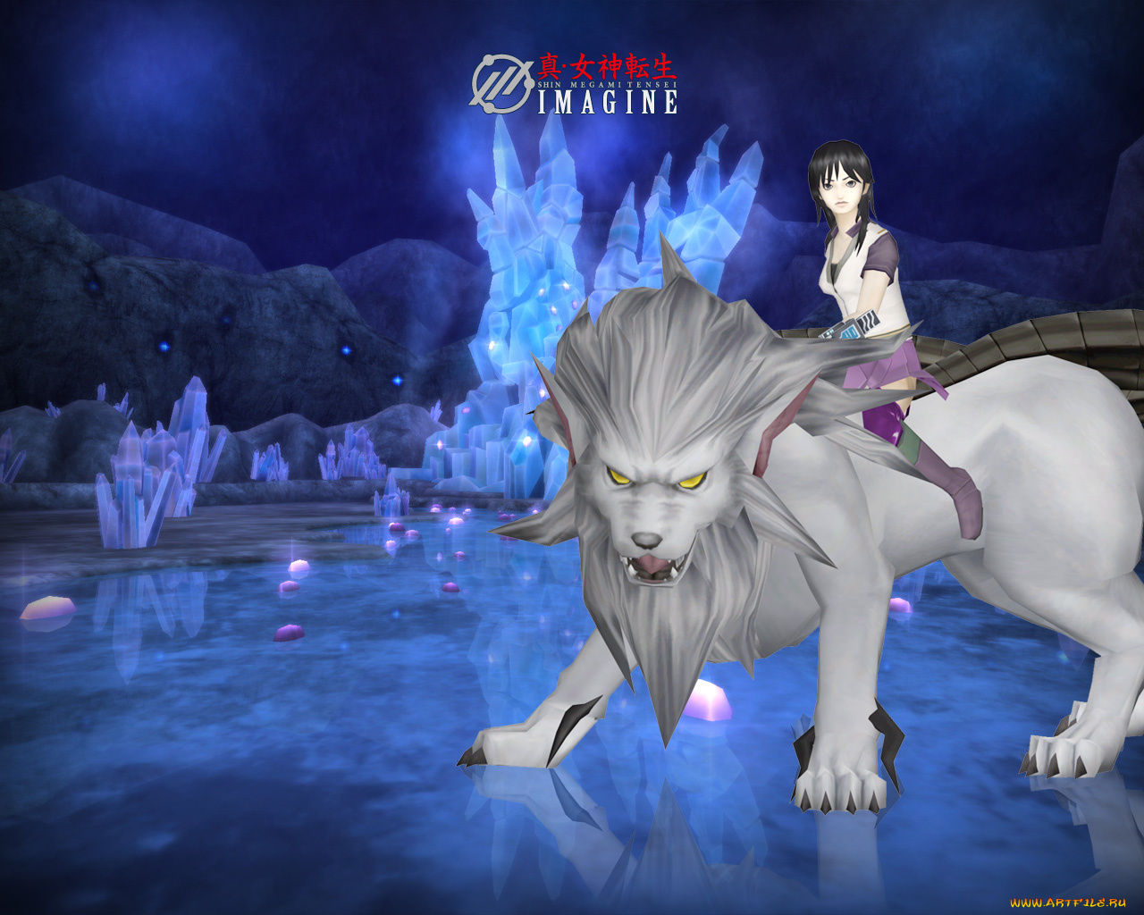 видео, игры, shin, megami, tensei, imagine, online