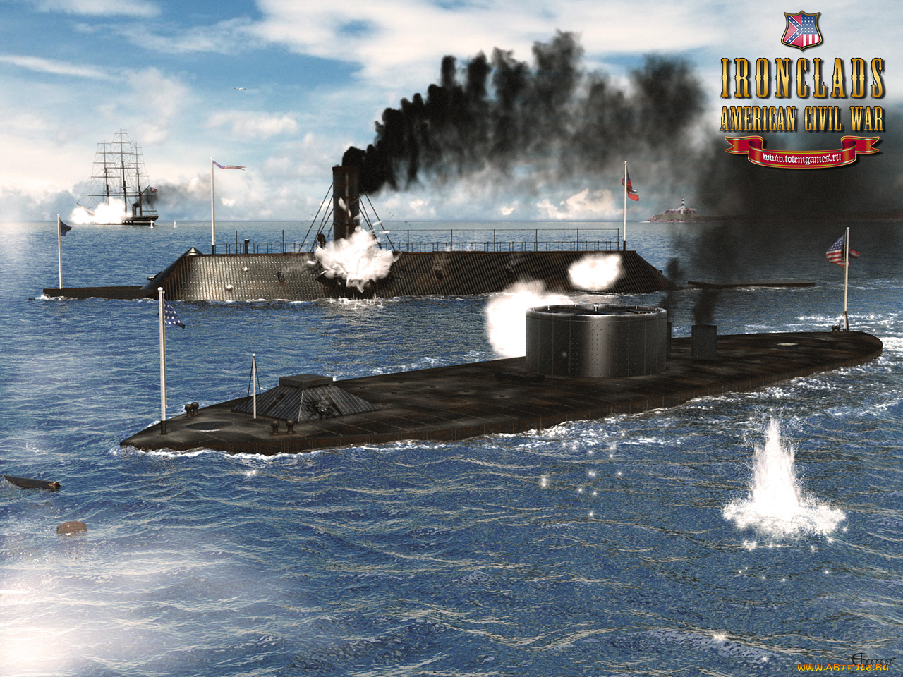 ironclads, american, civil, war, видео, игры