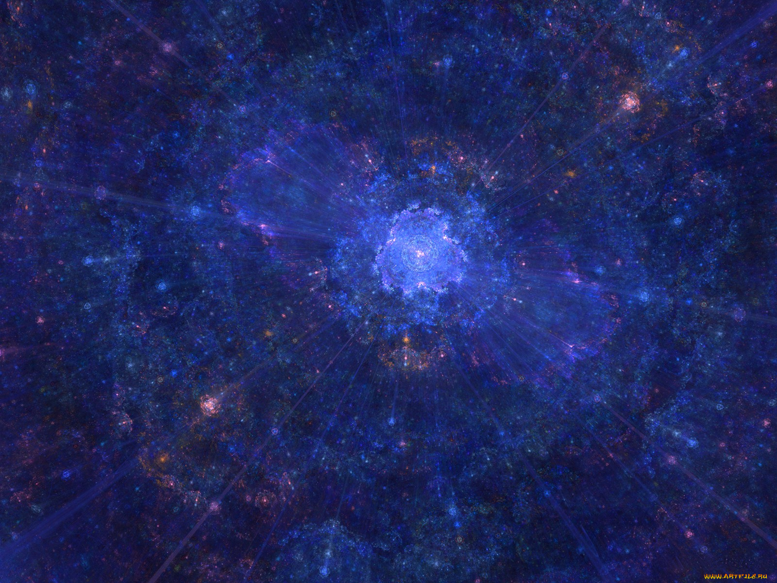 космос, галактики, туманности