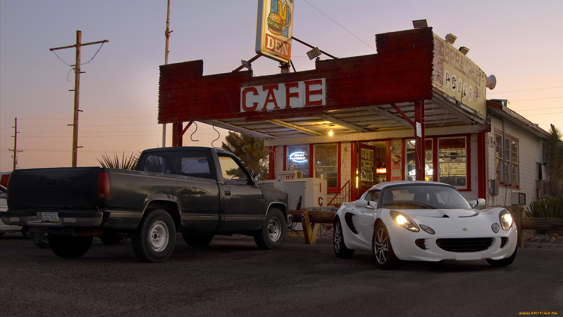 автомобили, разные, вместе