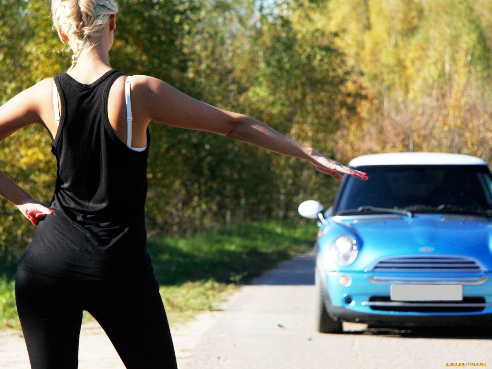 автомобили, авто, девушками