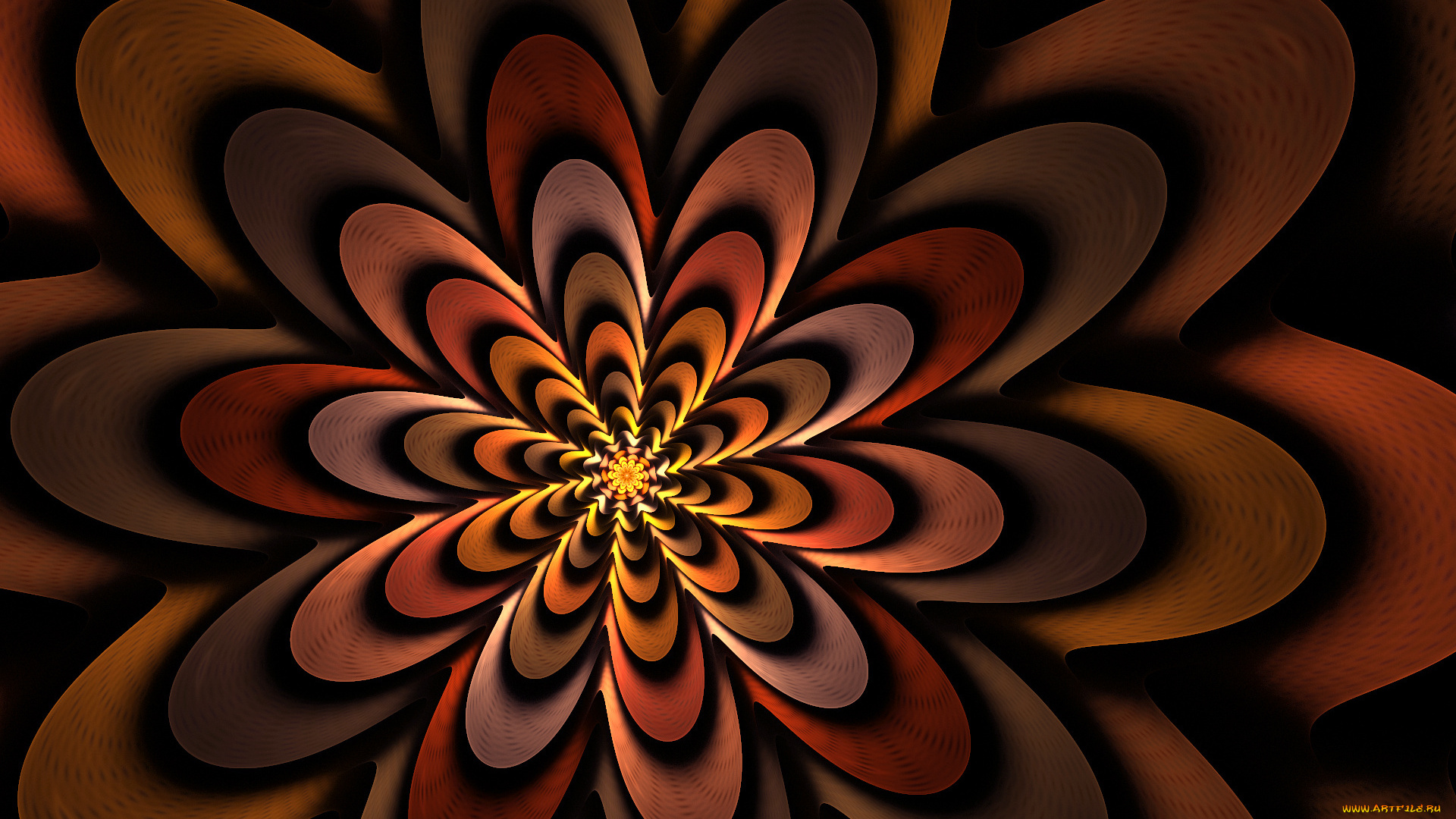 3д, графика, fractal, фракталы, узор, цвета, фон