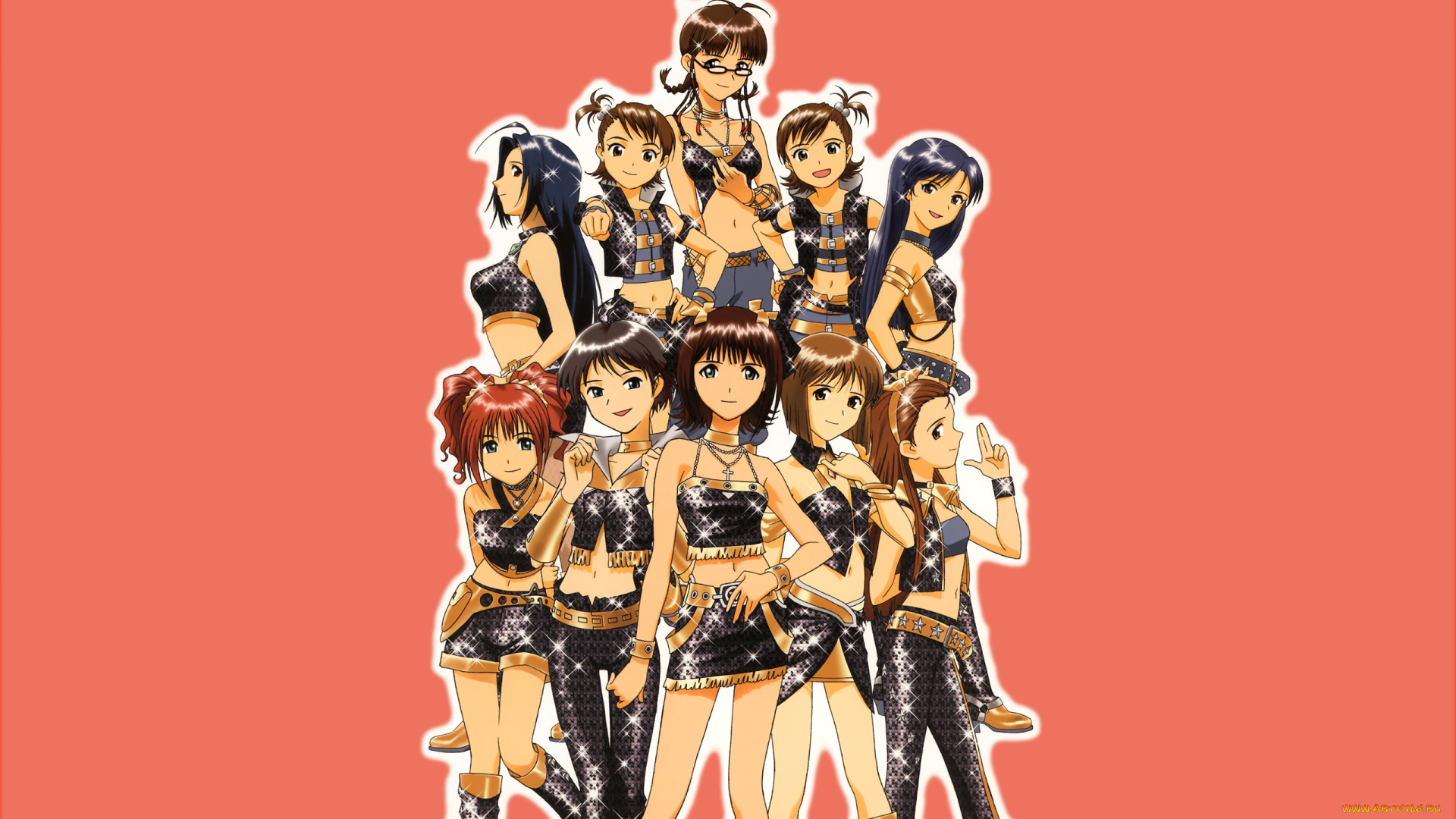 аниме, idolm@ster, idolмаster
