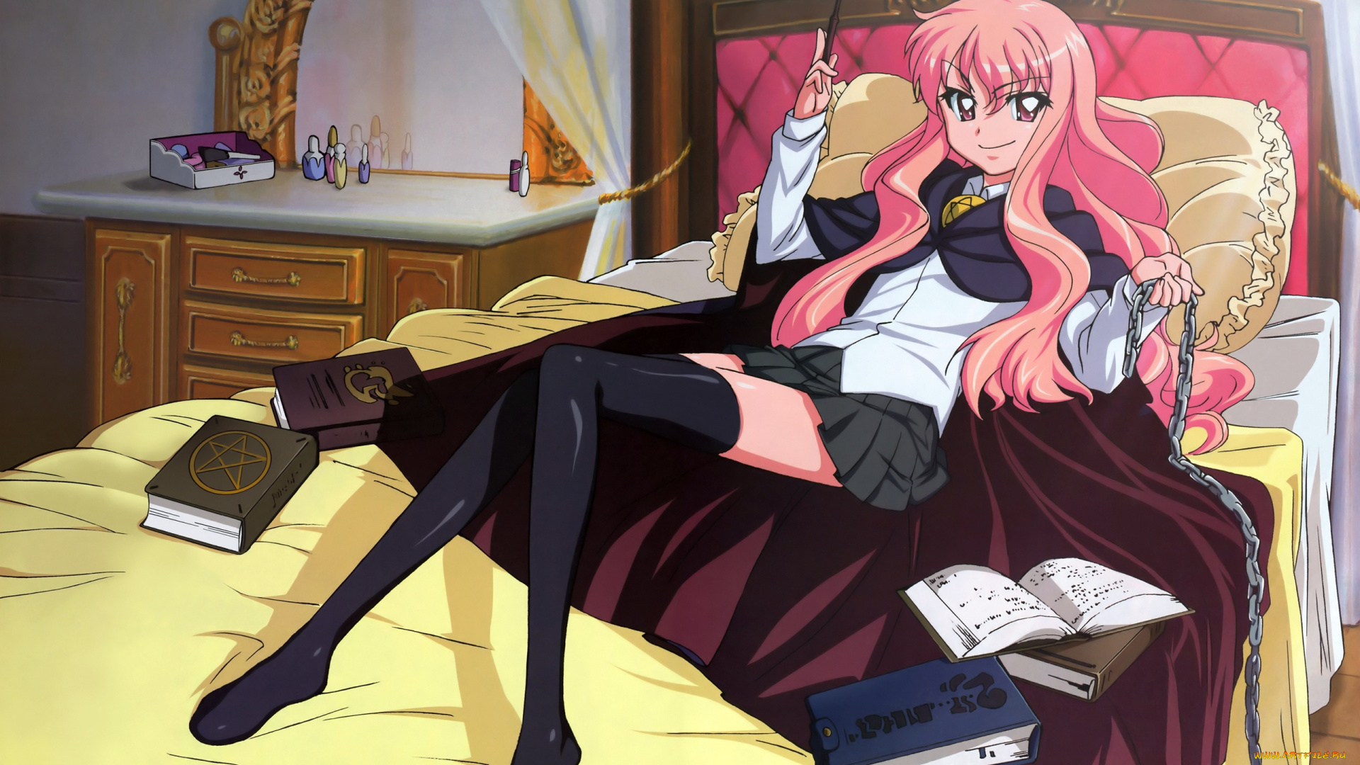 аниме, zero, no, tsukaima