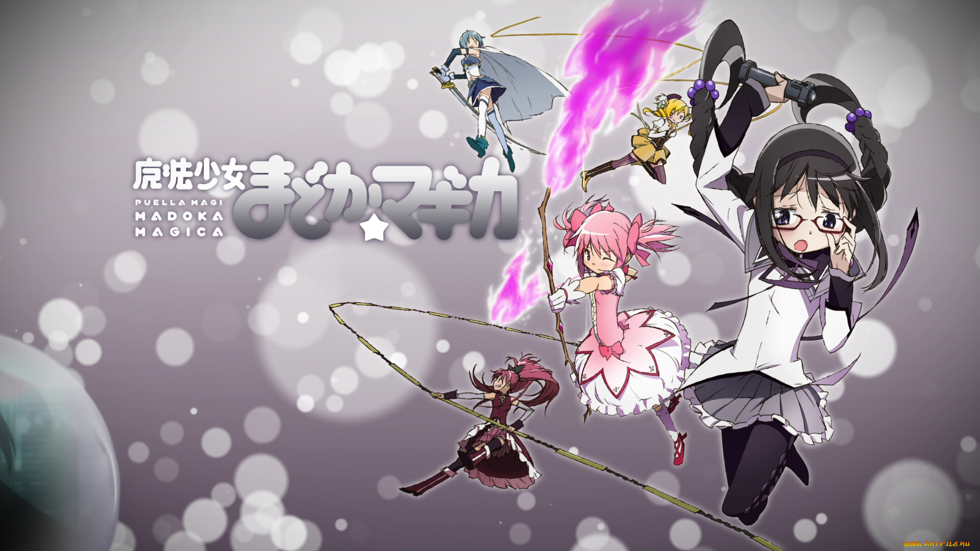 mahou, shoujo, madoka, magika, аниме, magica, sakura, kyouko, kaname, akemi, homura, tomoe, mami, miki, sayaka