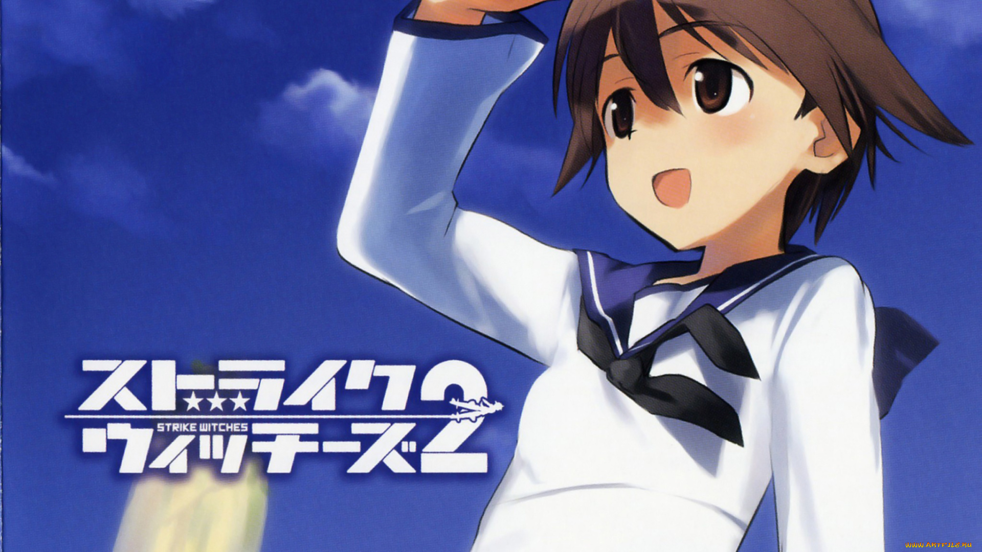 strike, witches, аниме