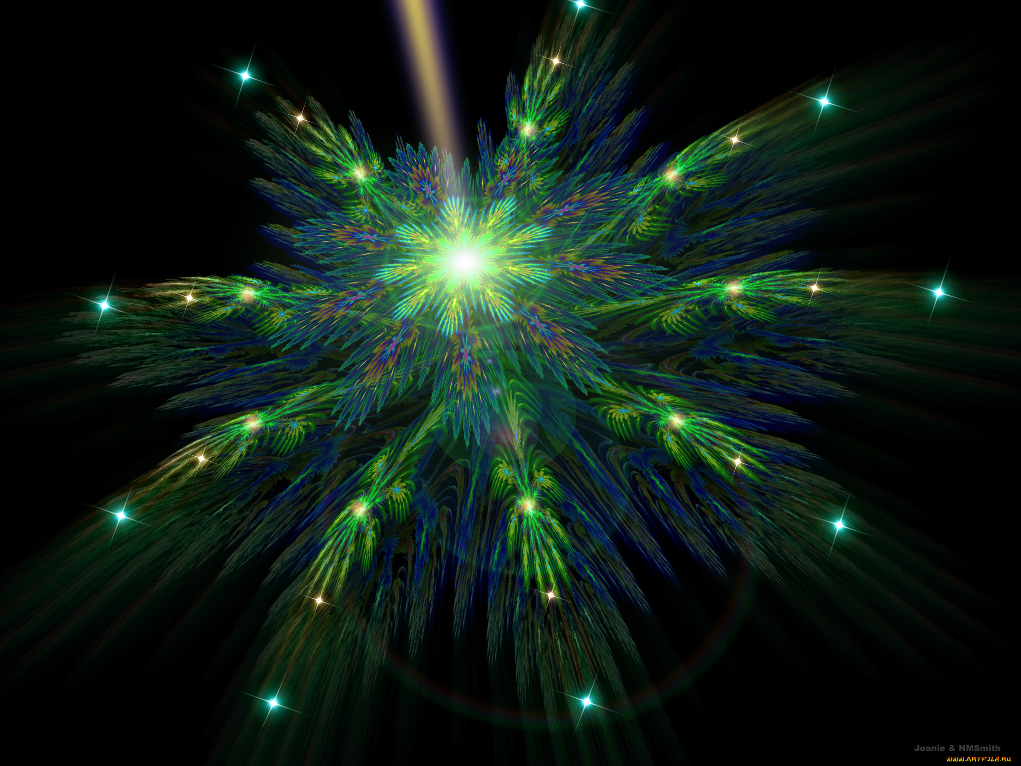 3д, графика, fractal, фракталы, узор, цвета, фон