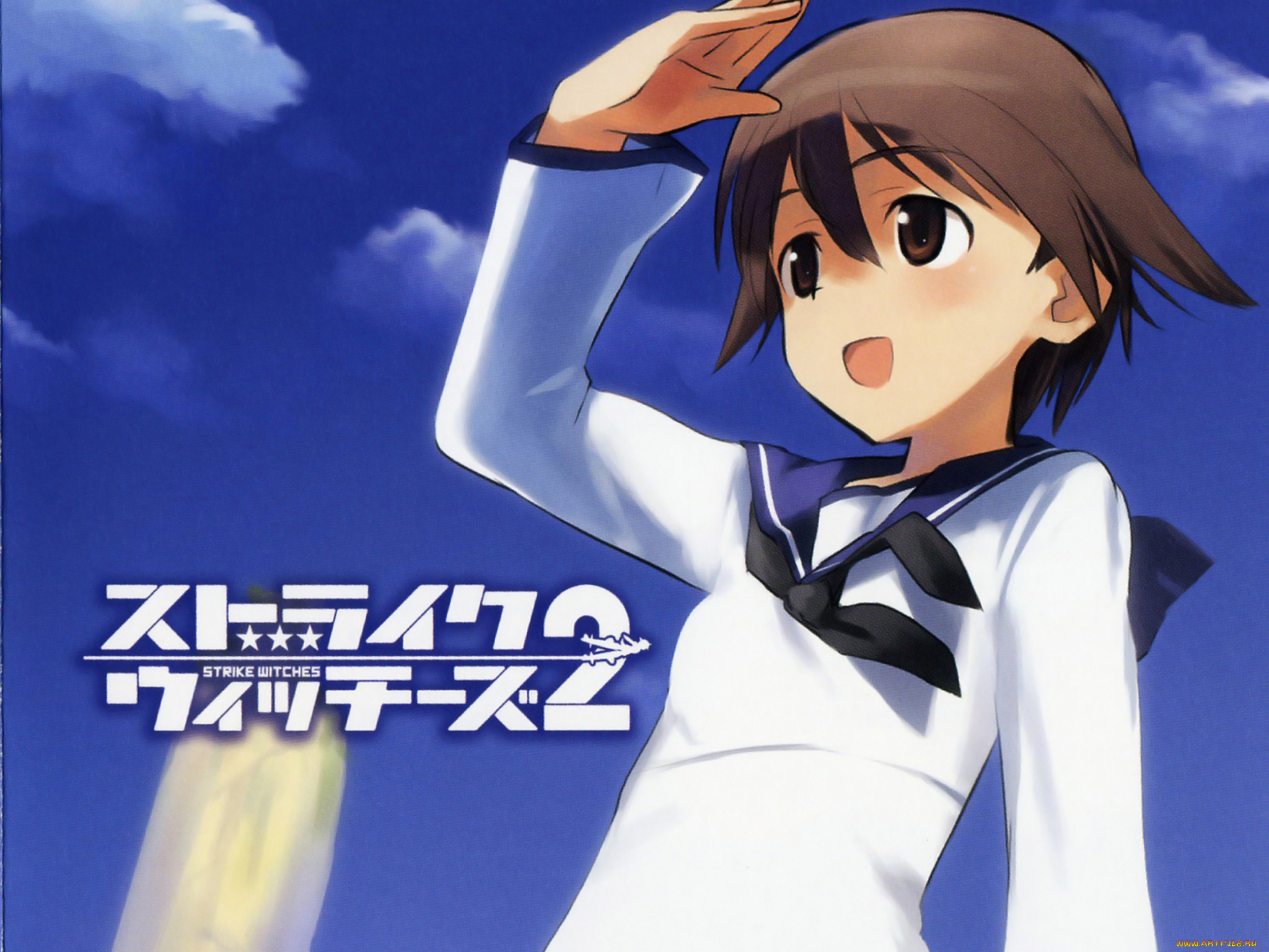 strike, witches, аниме