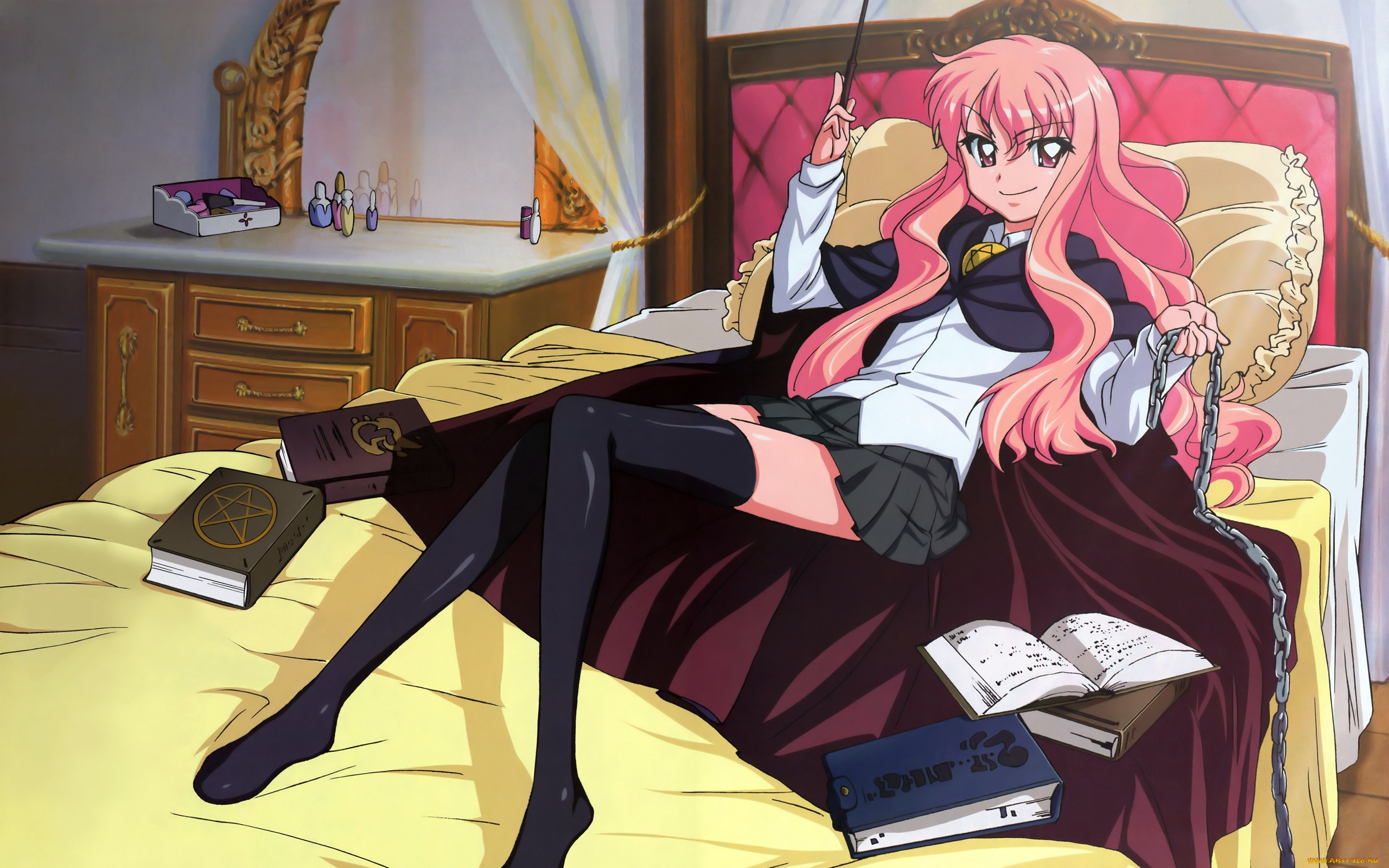 аниме, zero, no, tsukaima