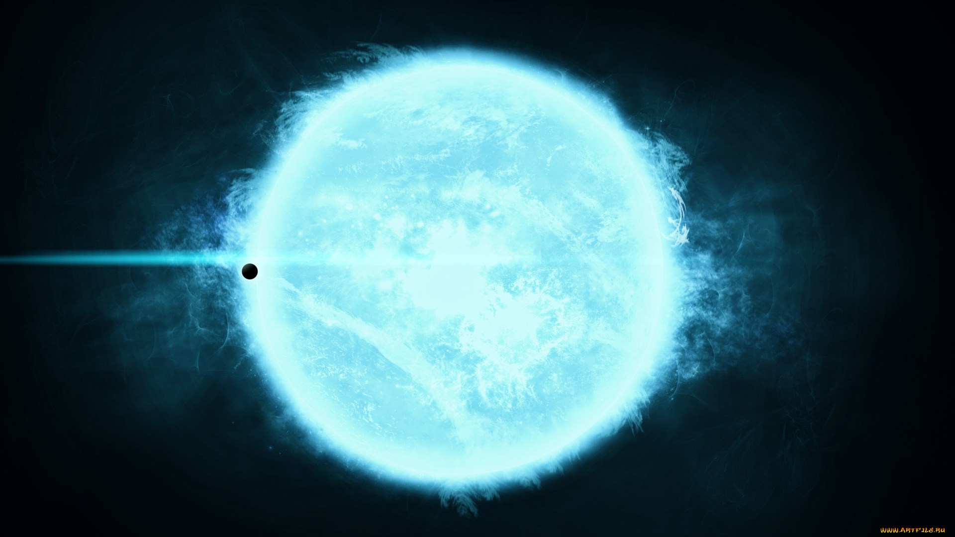 космос, арт, планета, энергия, звезда, vega