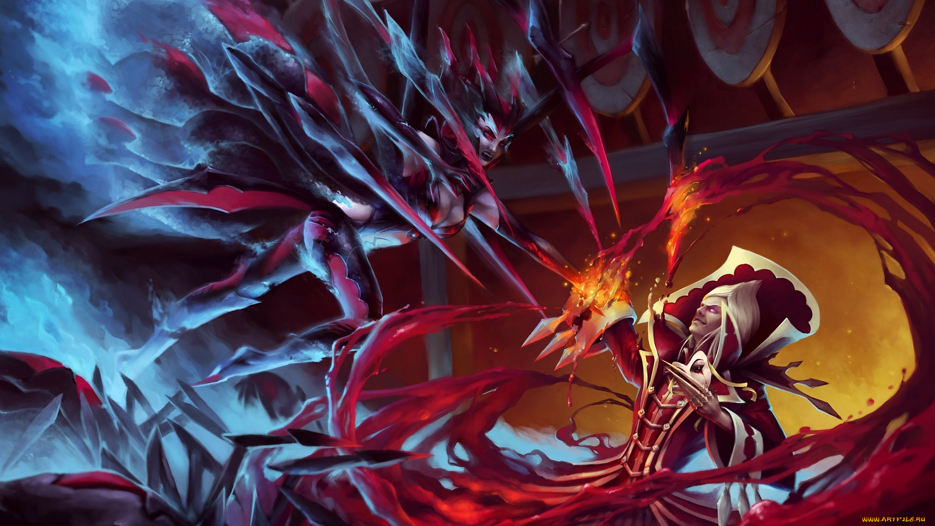 видео, игры, league, of, legends, лига, легенд, magic, elise