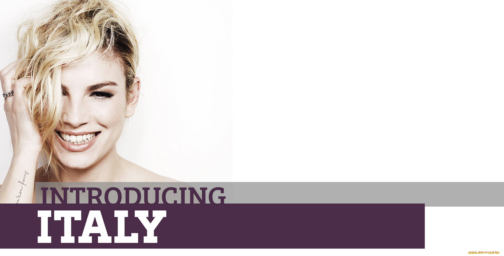 музыка, евровидение, зубы, певица, улыбка, татуировка, блондинка, италия, эмма