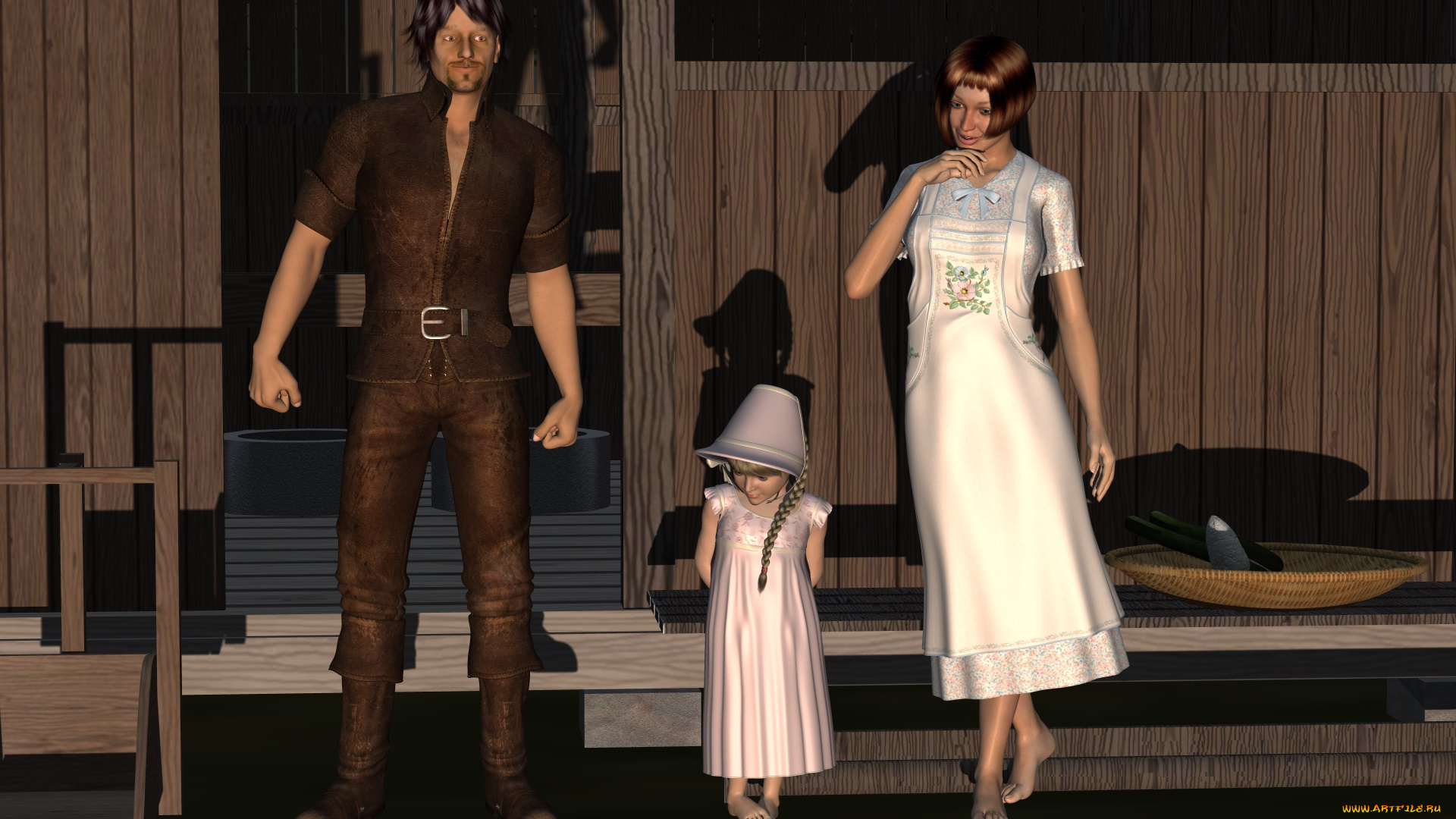 dark, heresy, видео, игры, дочь, отец, мать