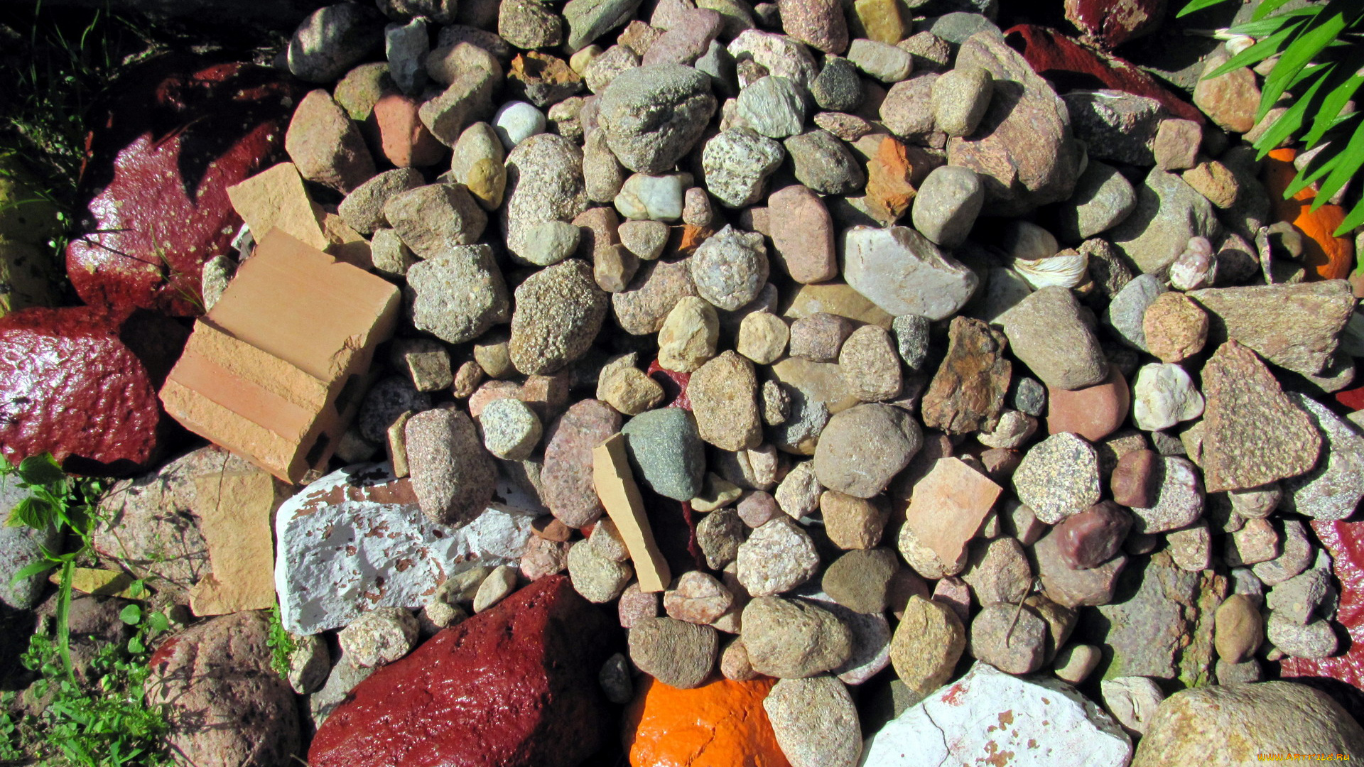 природа, камни, , минералы, много