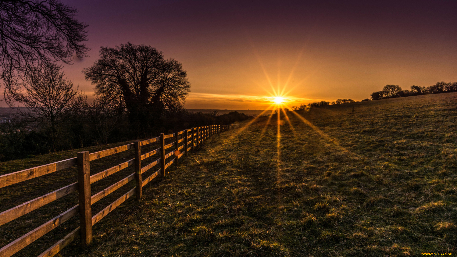 природа, восходы, закаты, рассвет
