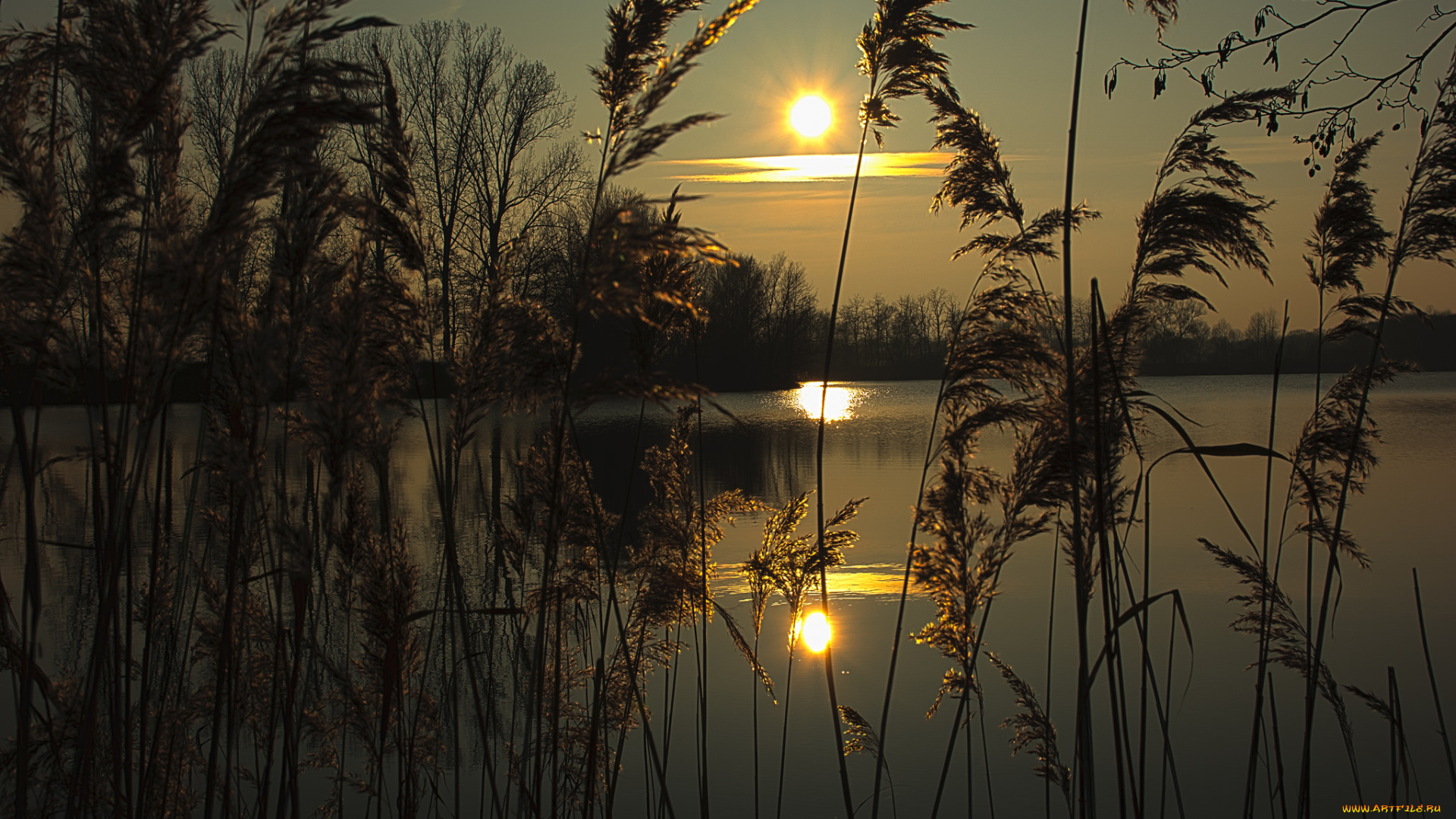 природа, восходы, закаты, сумерки, вечер
