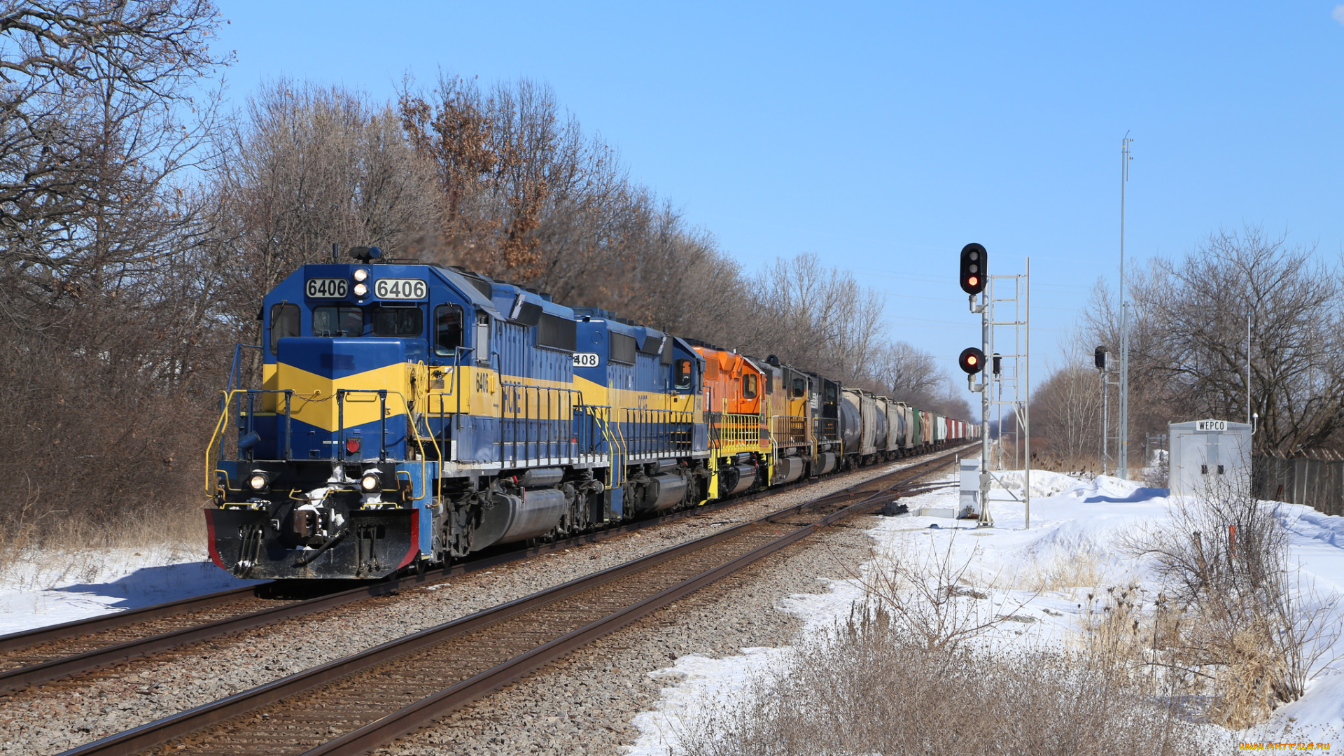 техника, поезда, железная, дорога, рельсы, локомотив, состав