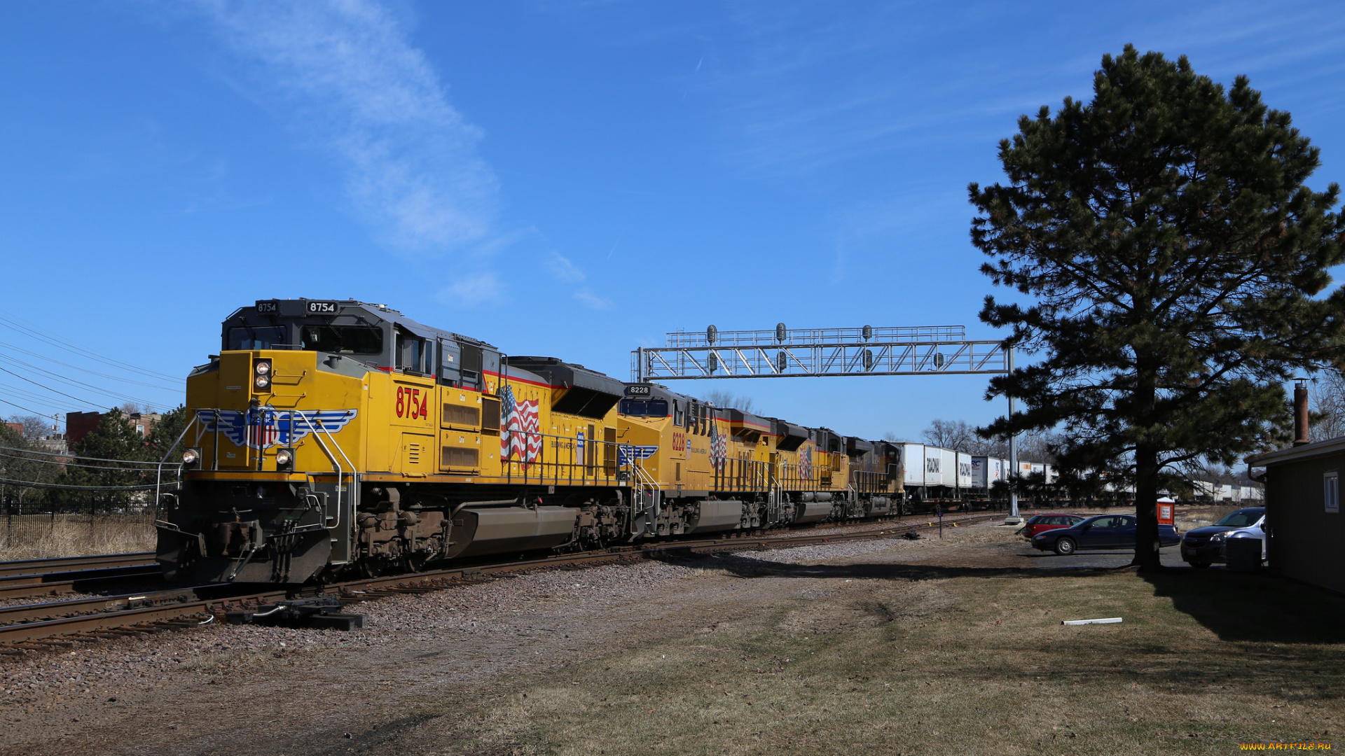 техника, поезда, железная, дорога, рельсы, локомотив, состав