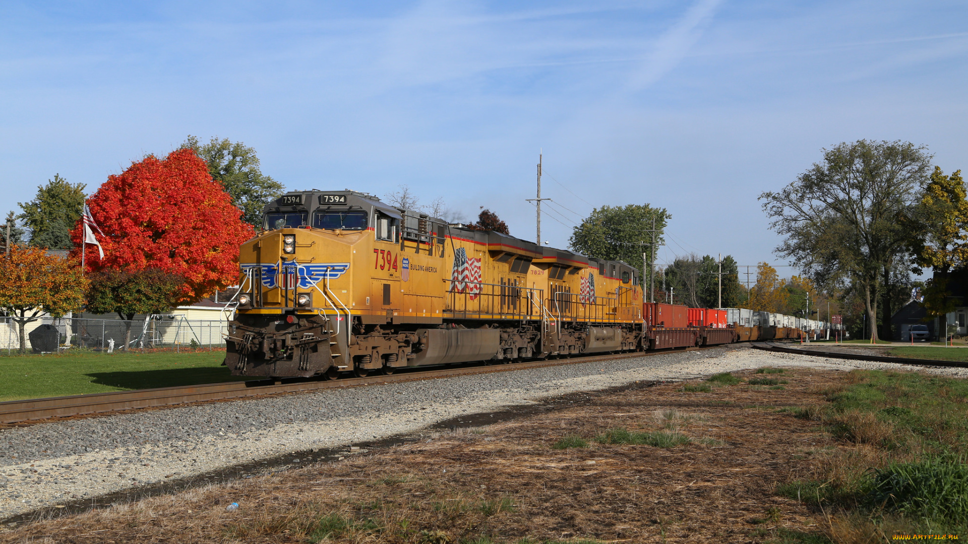 техника, поезда, железная, дорога, рельсы, локомотив, соста